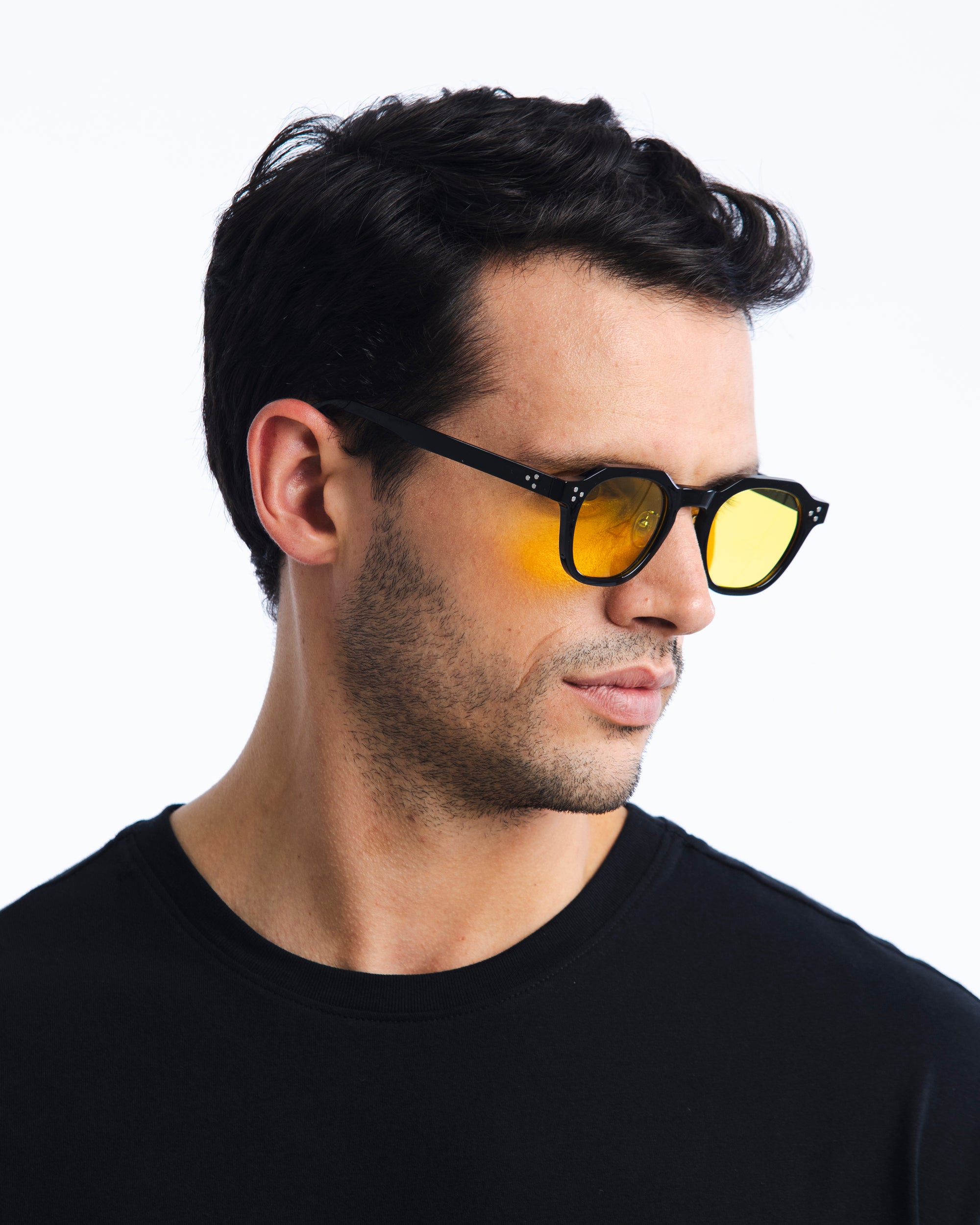 Montecarlo - Black / Amber Yellow