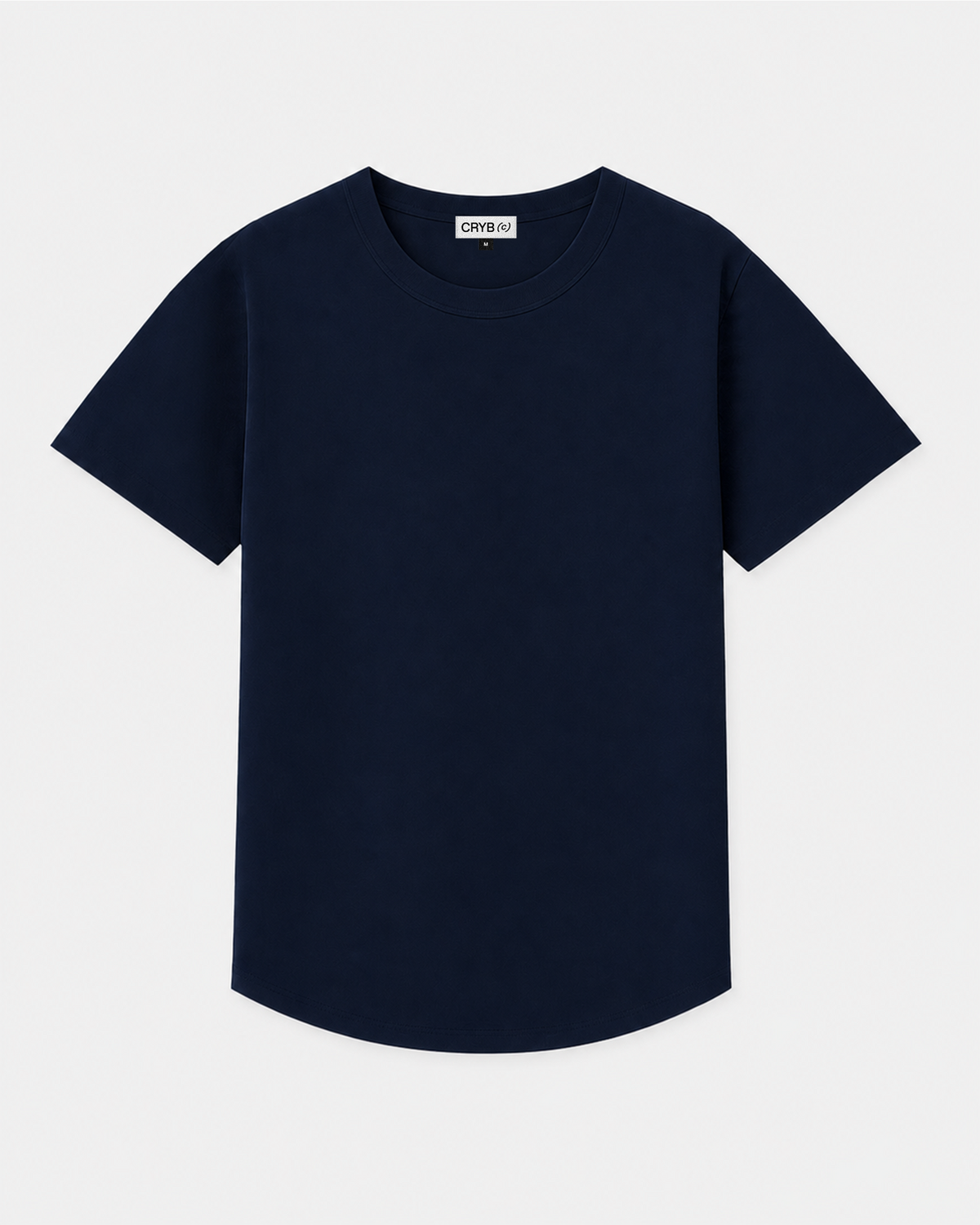 IncaCloud® Curved-Hem Tee - Navy Blue
