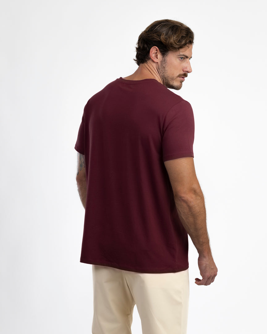 IncaCloud® V-Neck - Burgundy Noir