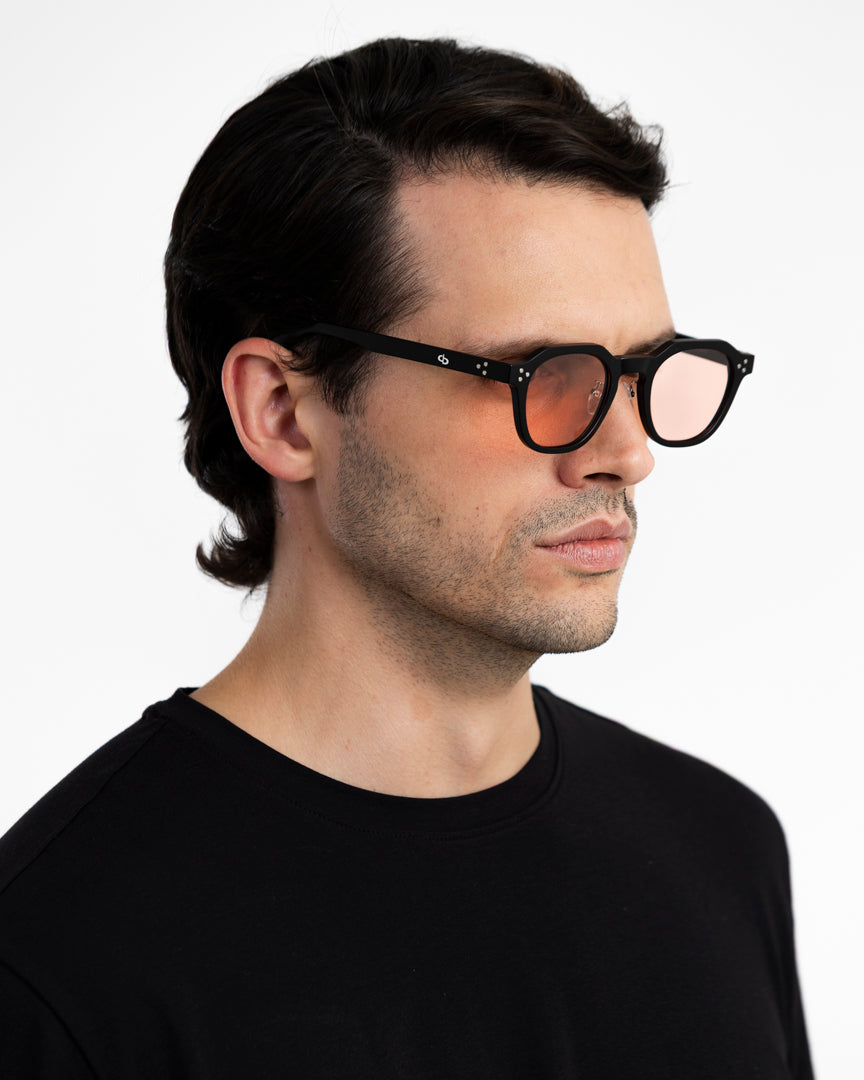 Montecarlo - Matte Black / Blush Red