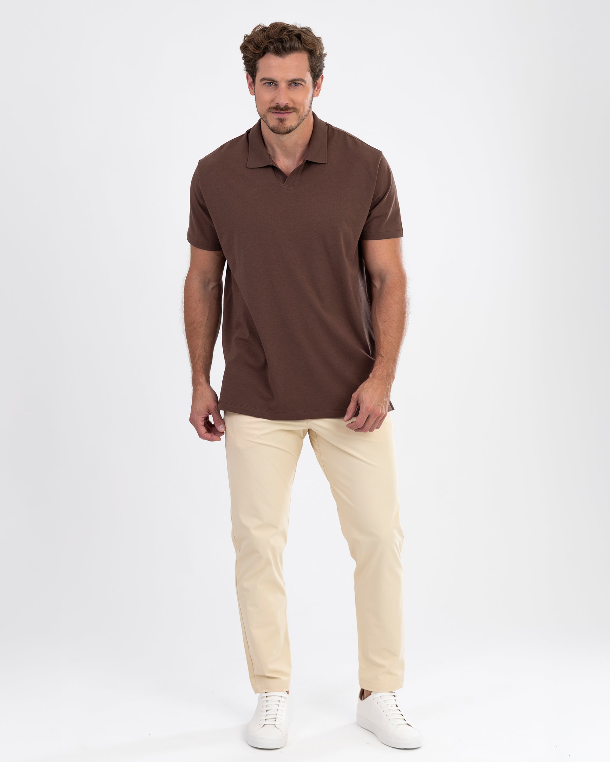 The IncaCloud® Polo - Midnight Cocoa