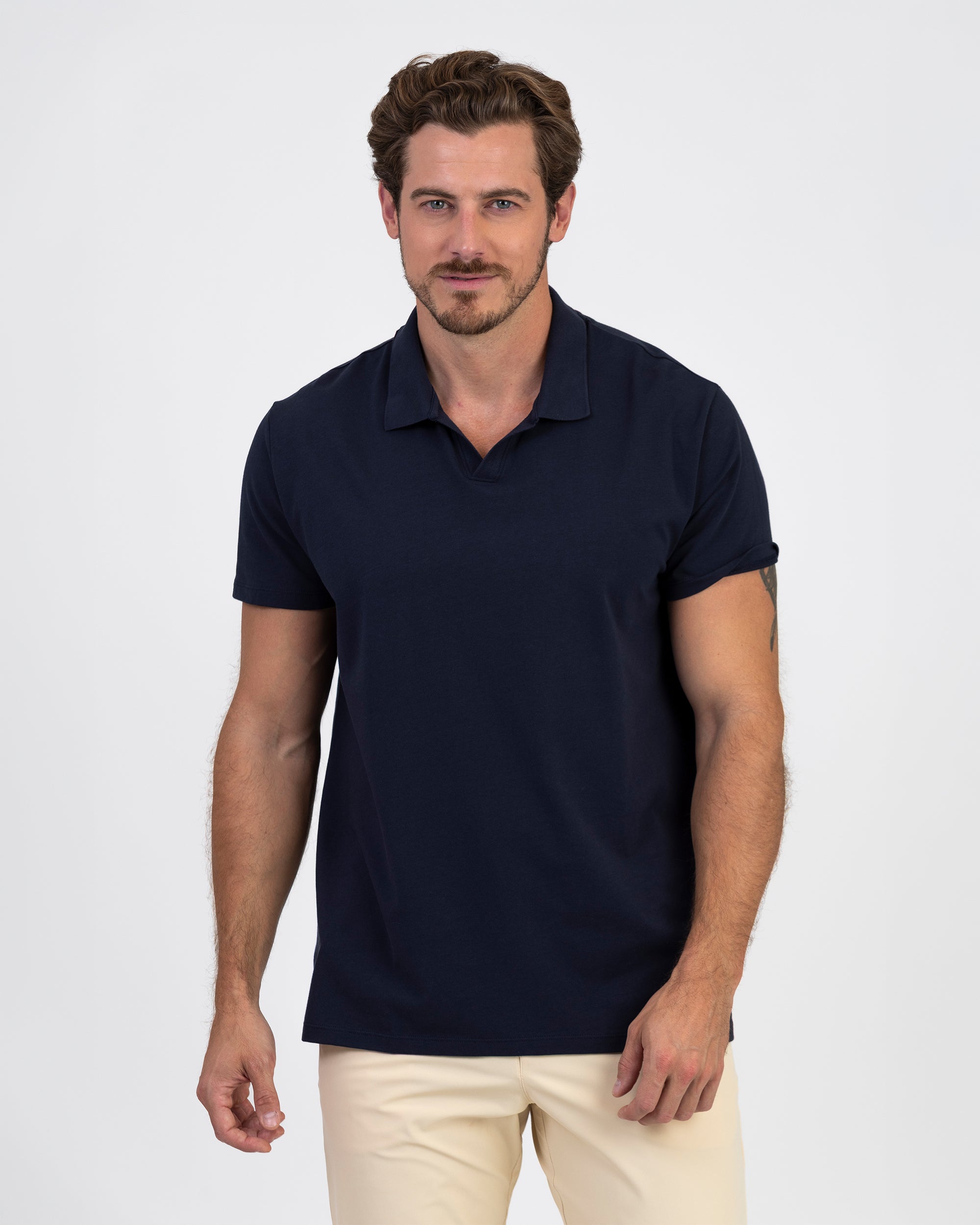 The IncaCloud® Polo - Navy Blue