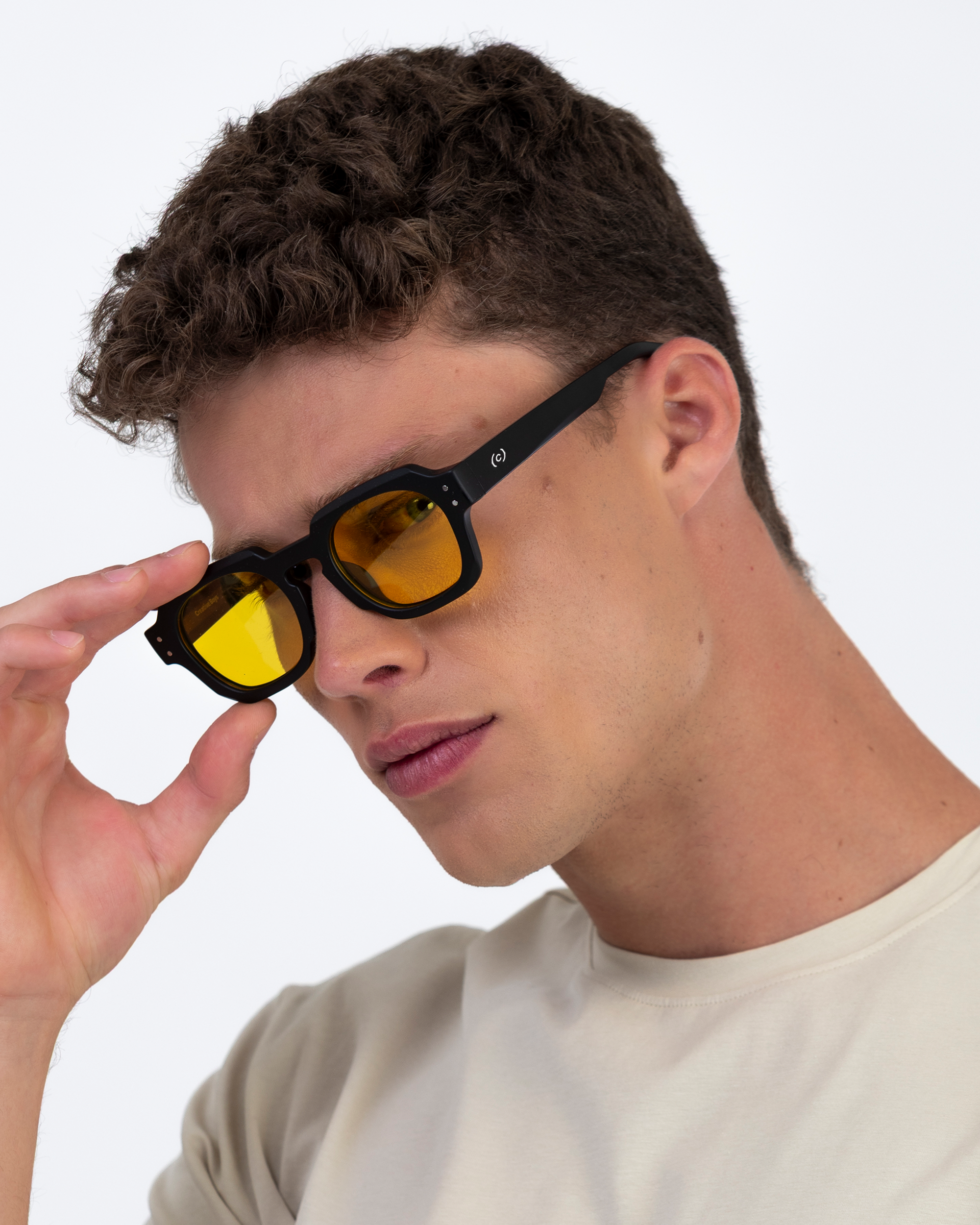 Celestun - MatteBlack / Amber Yellow