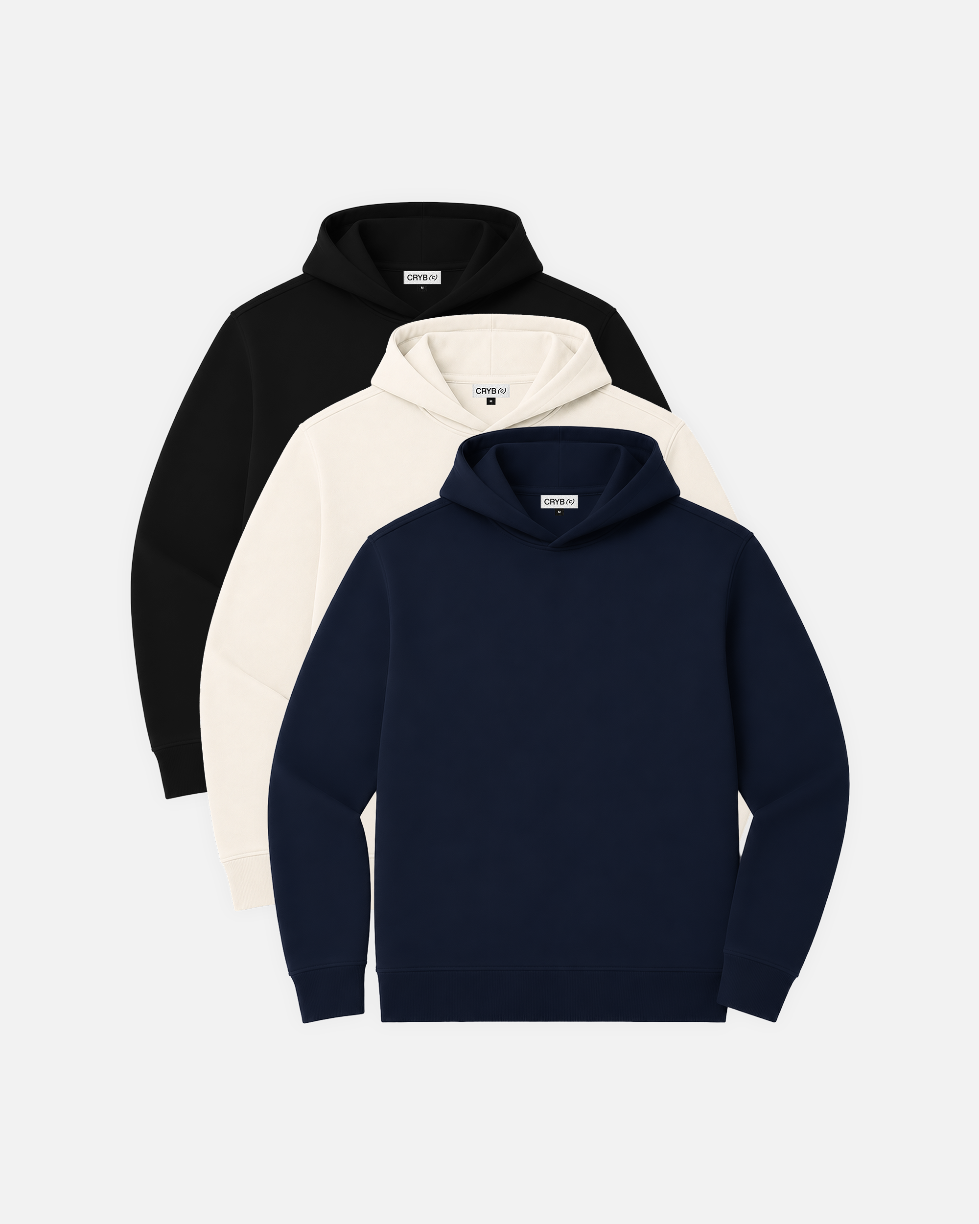 IncaCloud® FT Hoodie Staple | 3 Pack