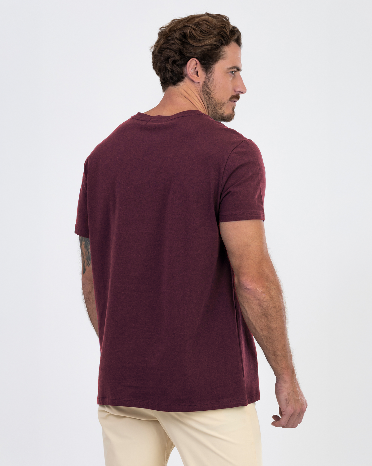 IncaCloud® V-Neck - Burgundy Noir