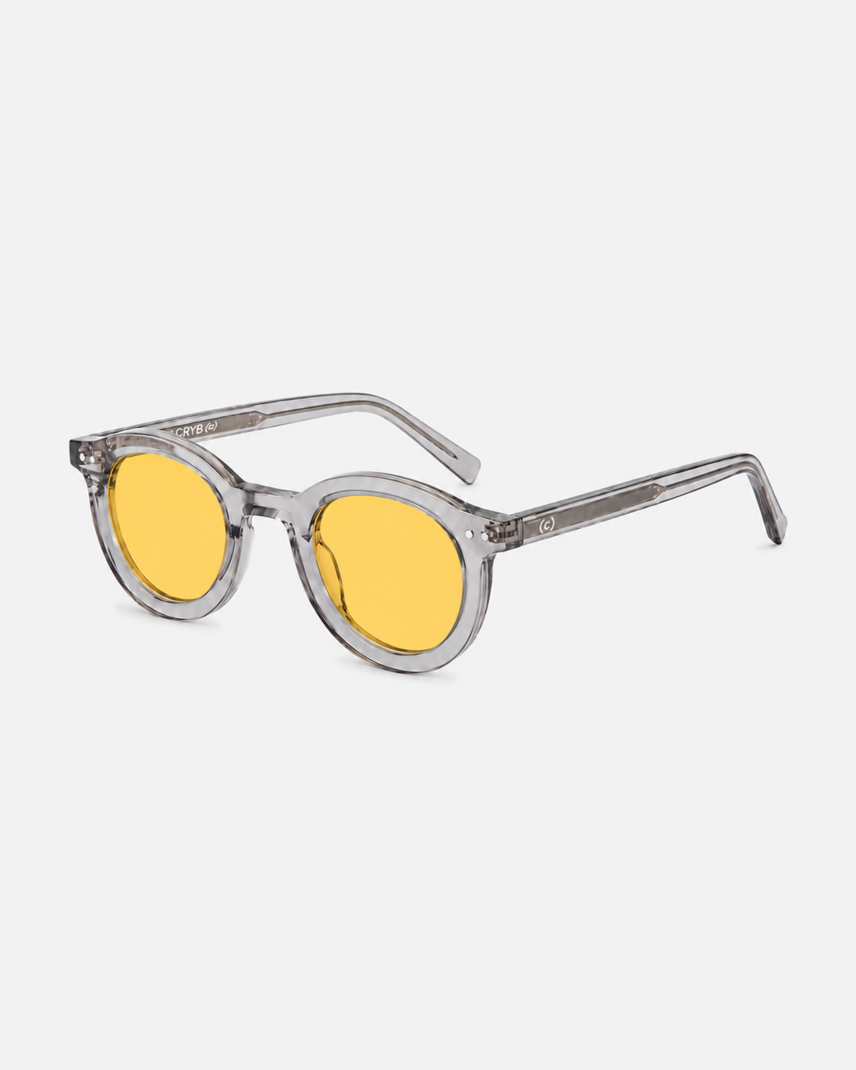 Paracas - Grey / Amber Yellow — vista de tres cuartos