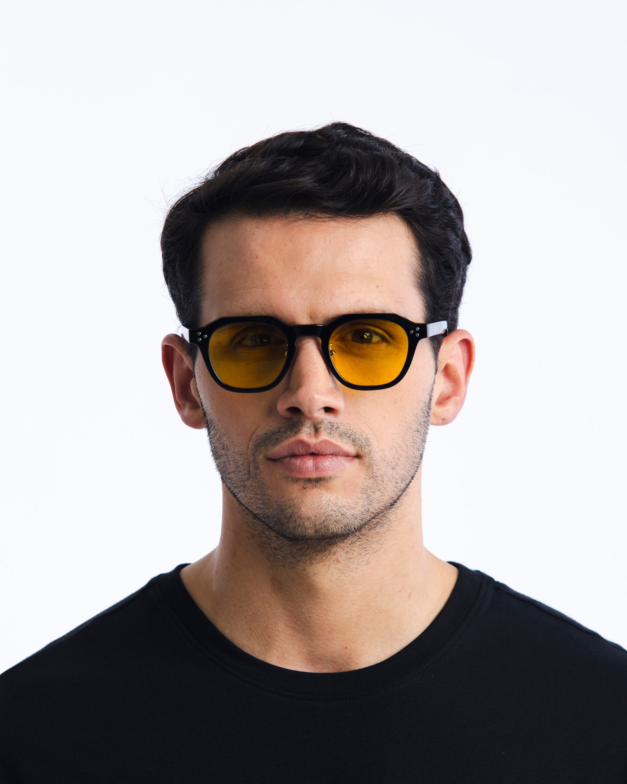 Montecarlo - Black / Amber Yellow