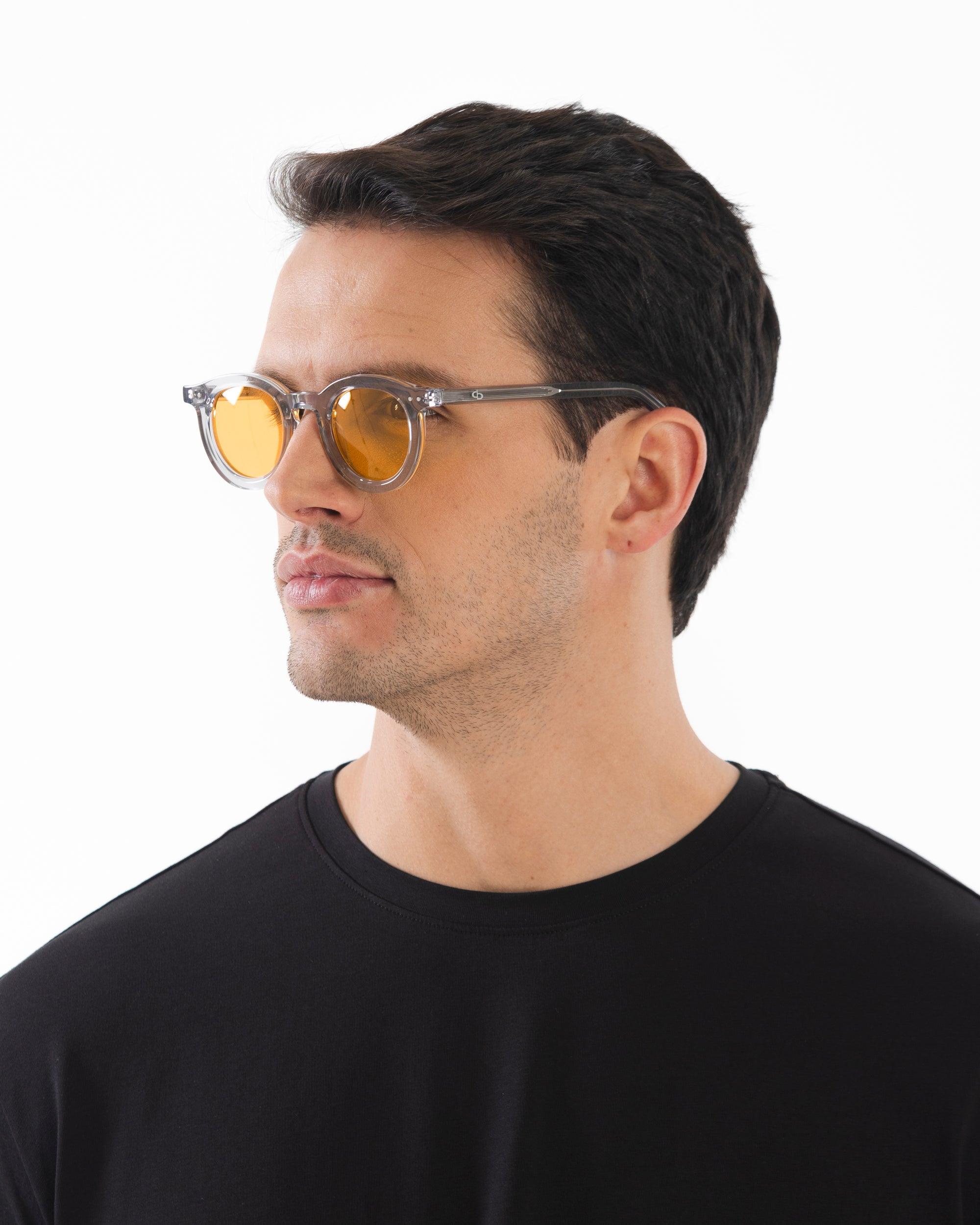 Paracas - Grey / Amber Yellow