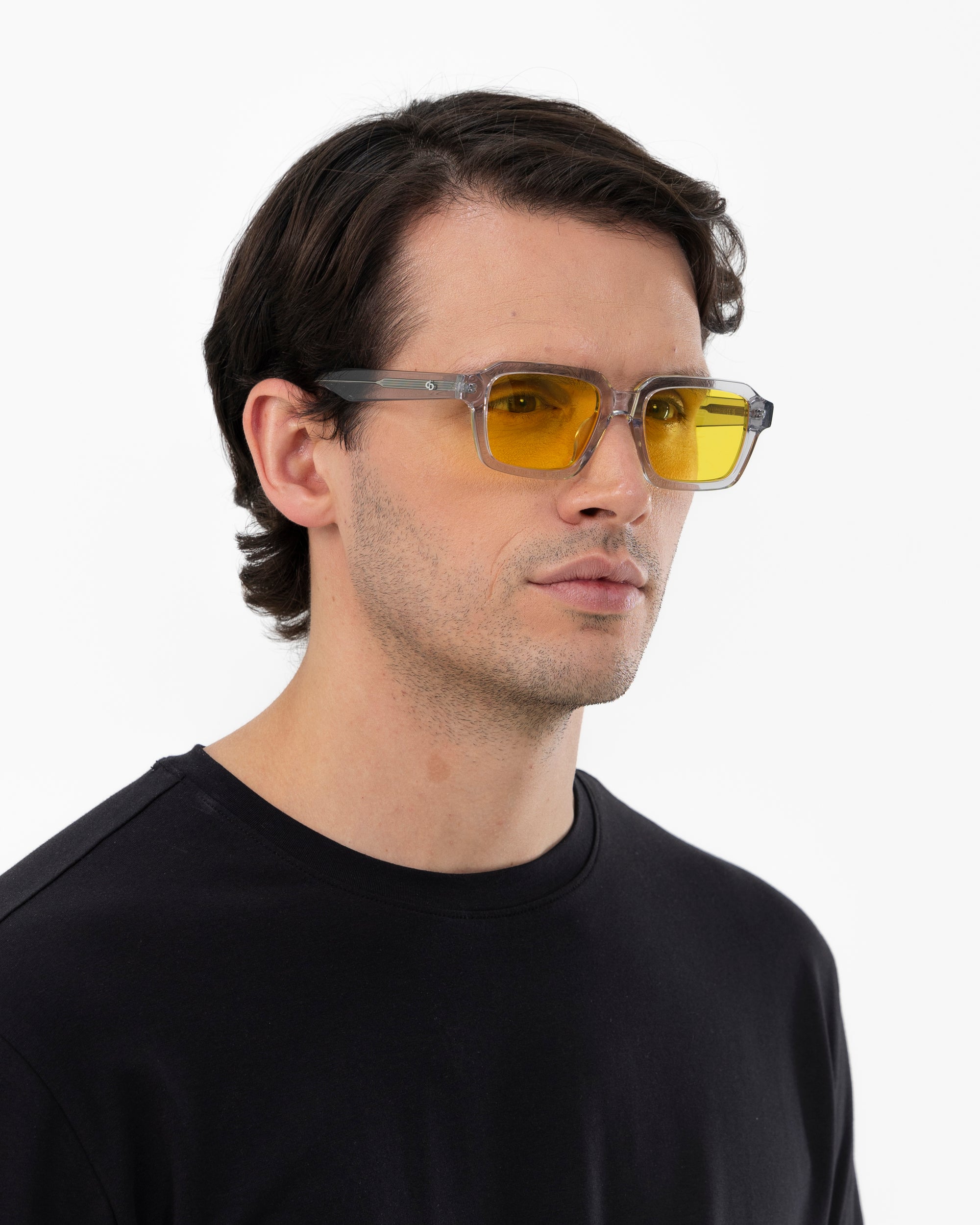 Montpellier - Grey / Amber Yellow