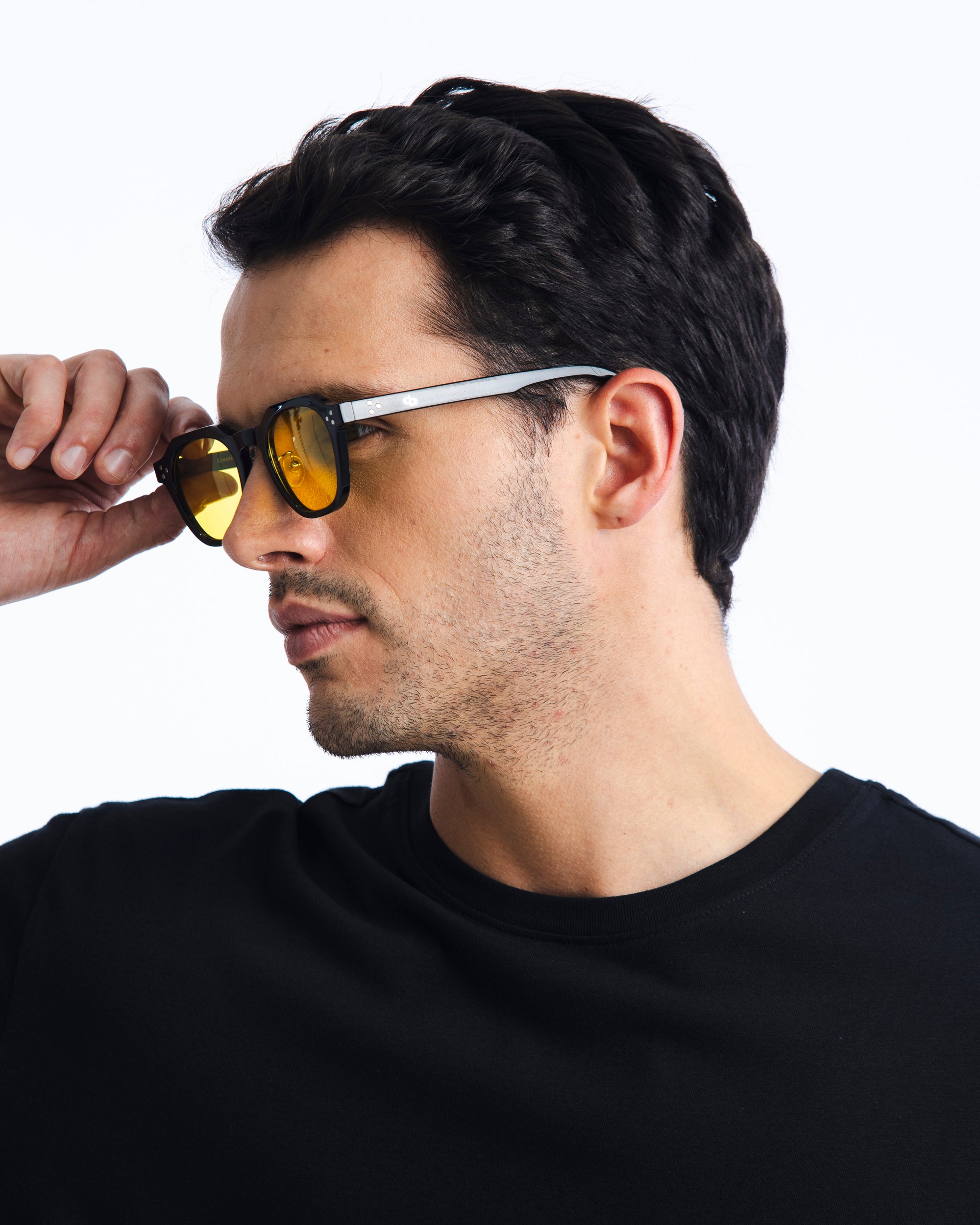 Montecarlo - Black / Amber Yellow