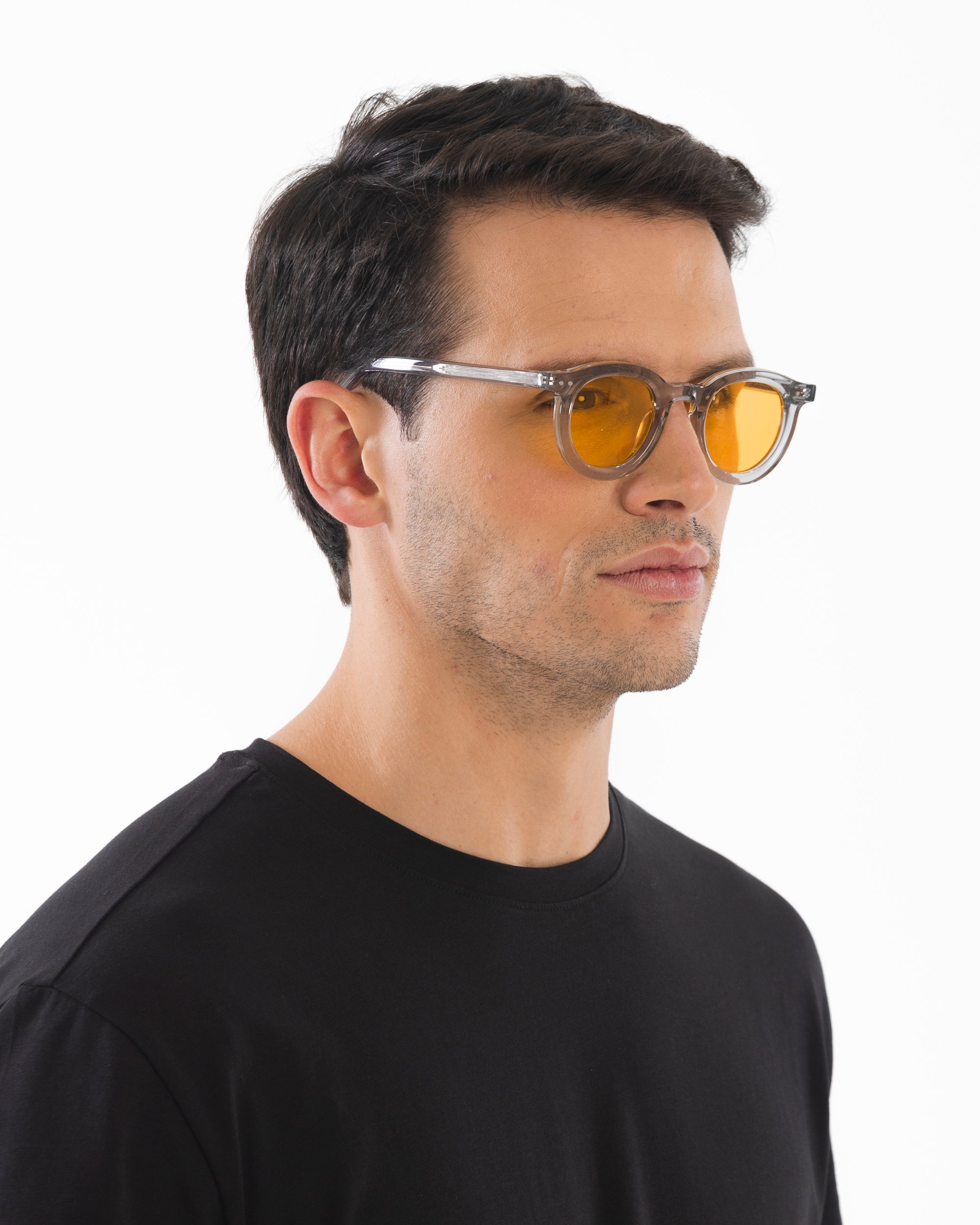 Paracas - Grey / Amber Yellow