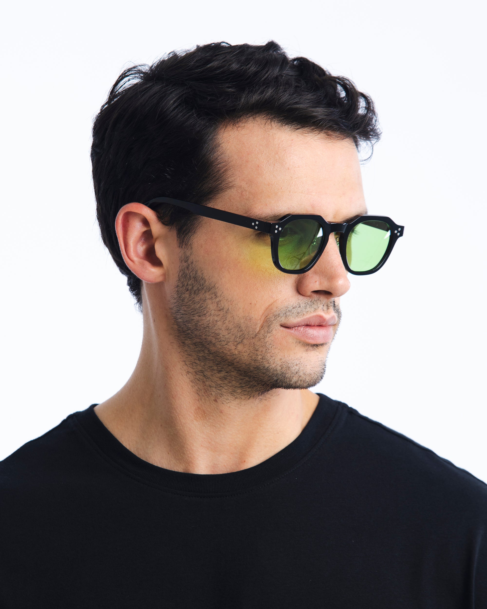 Montecarlo - Black / Emerald Green