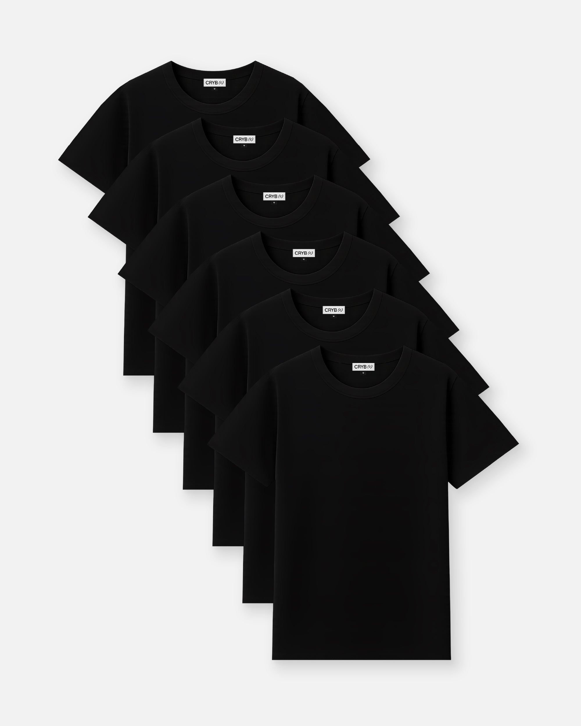 The IncaCloud®Tee - Onyx Black | 6 Pack