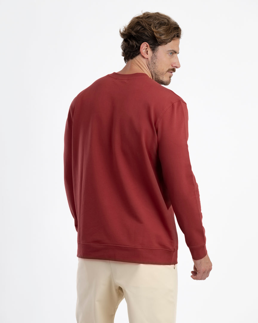 IncaCloud® FT Pullover -  Rosewood Red