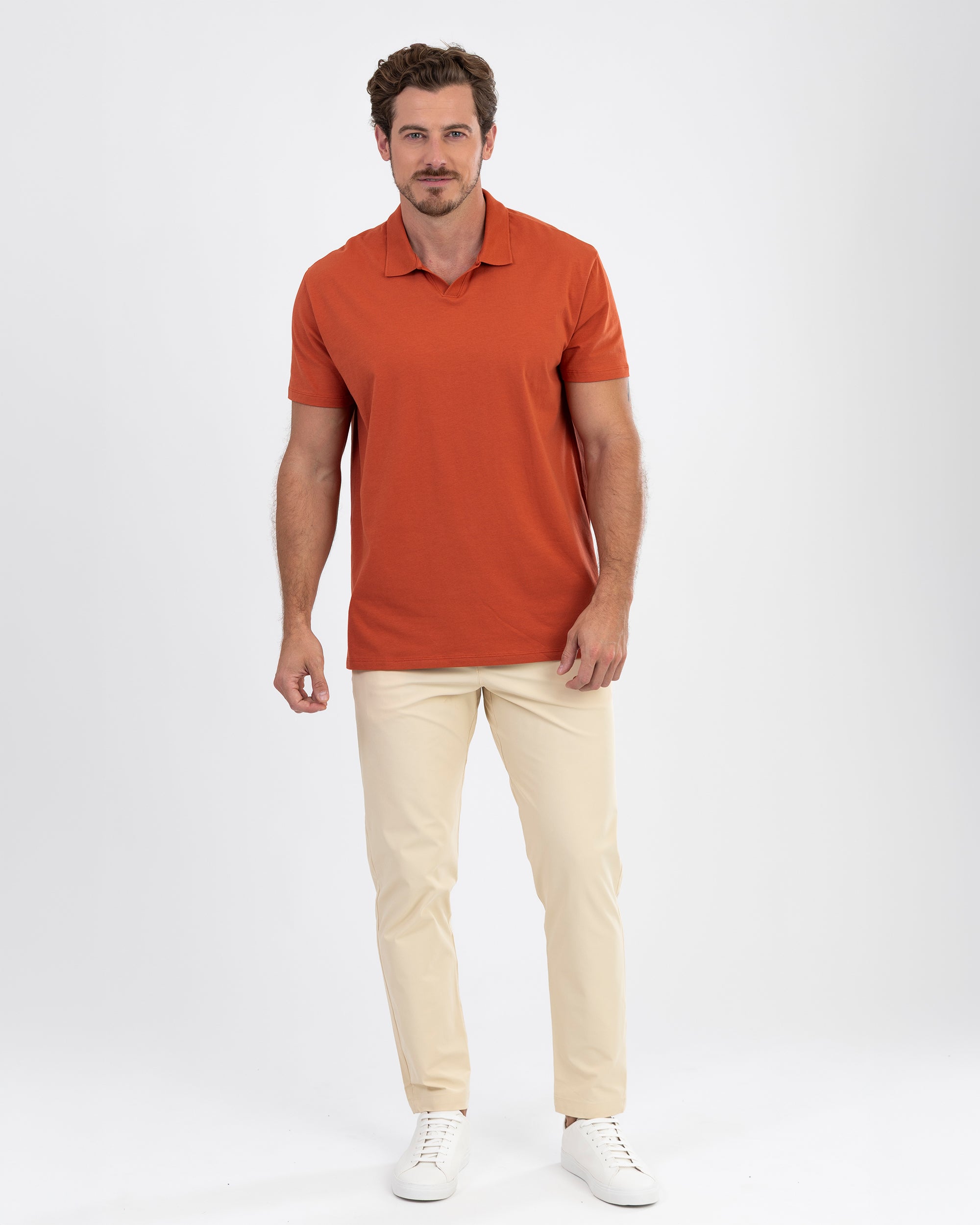 The IncaCloud® Polo - Burnt Brick