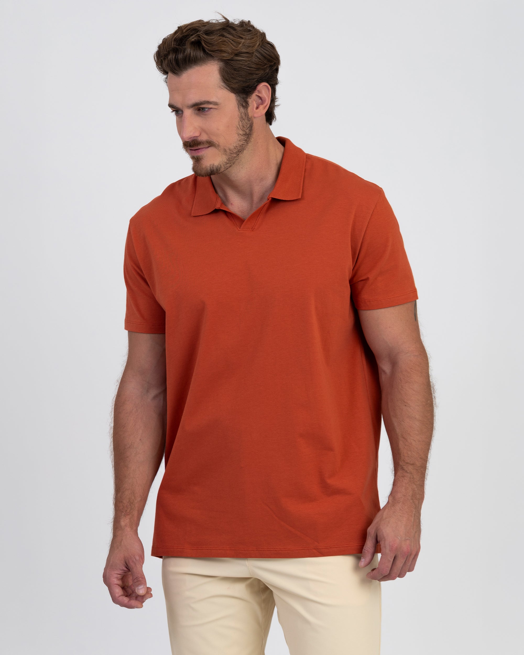 The IncaCloud® Polo - Burnt Brick