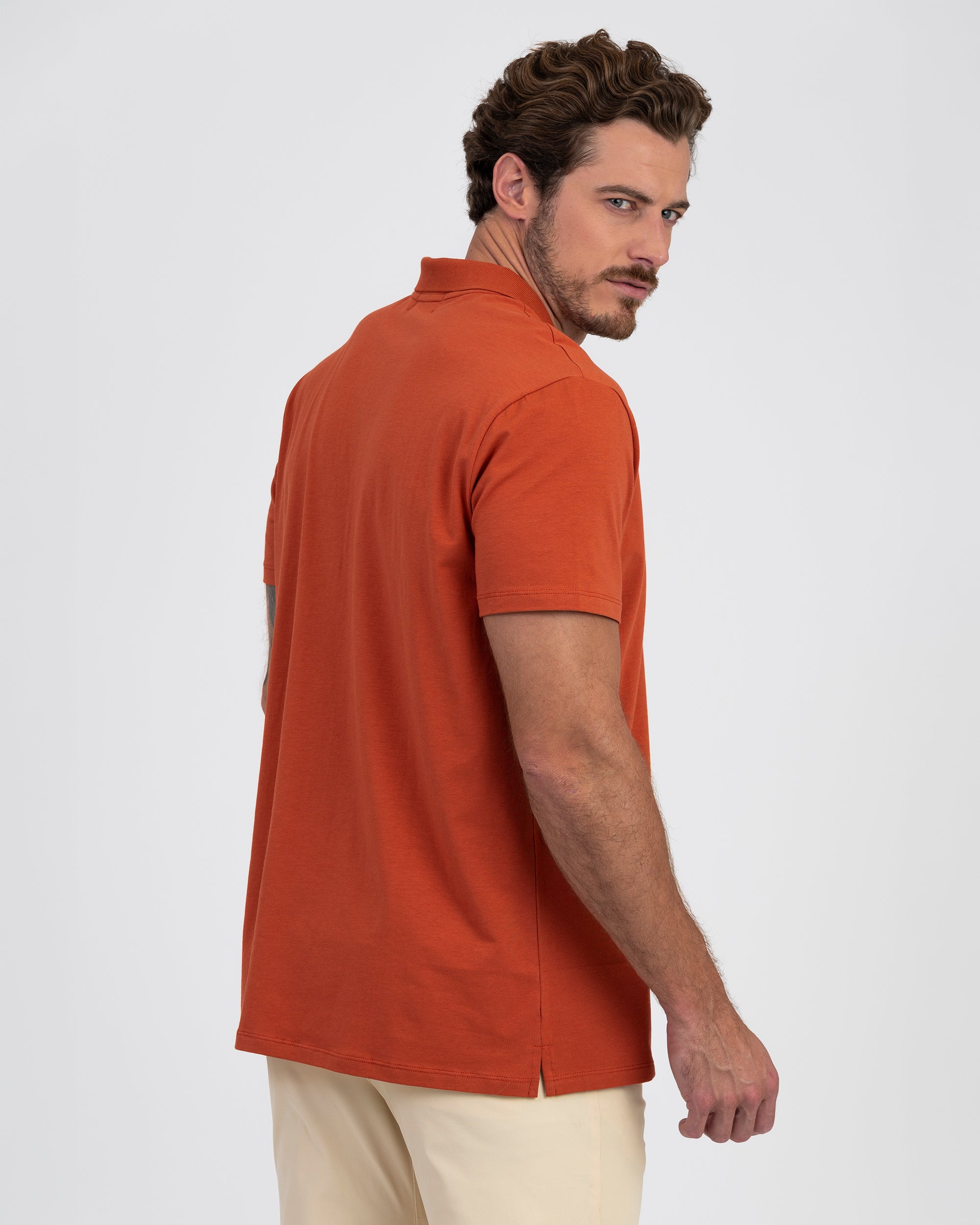 The IncaCloud® Polo - Burnt Brick
