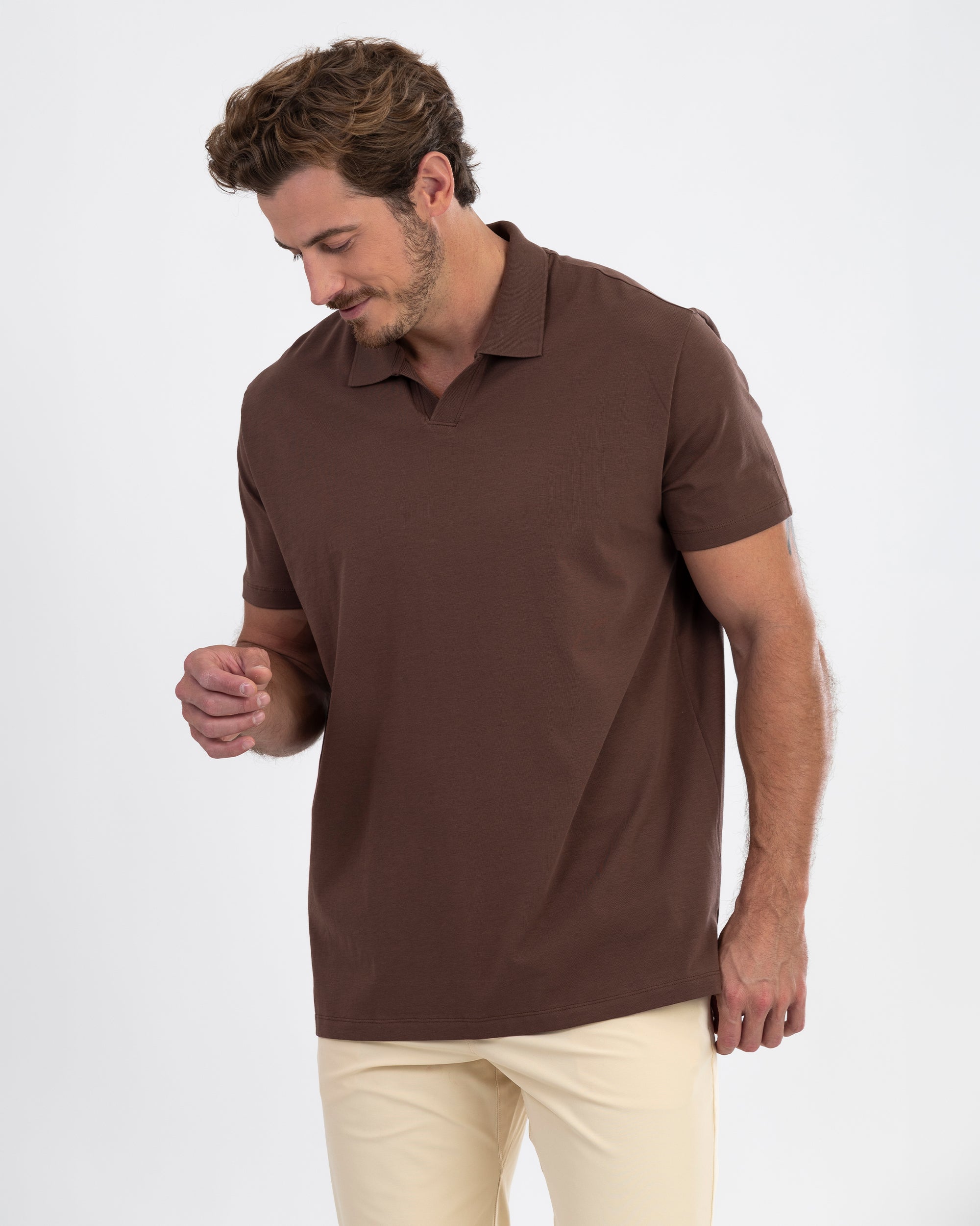The IncaCloud® Polo - Midnight Cocoa