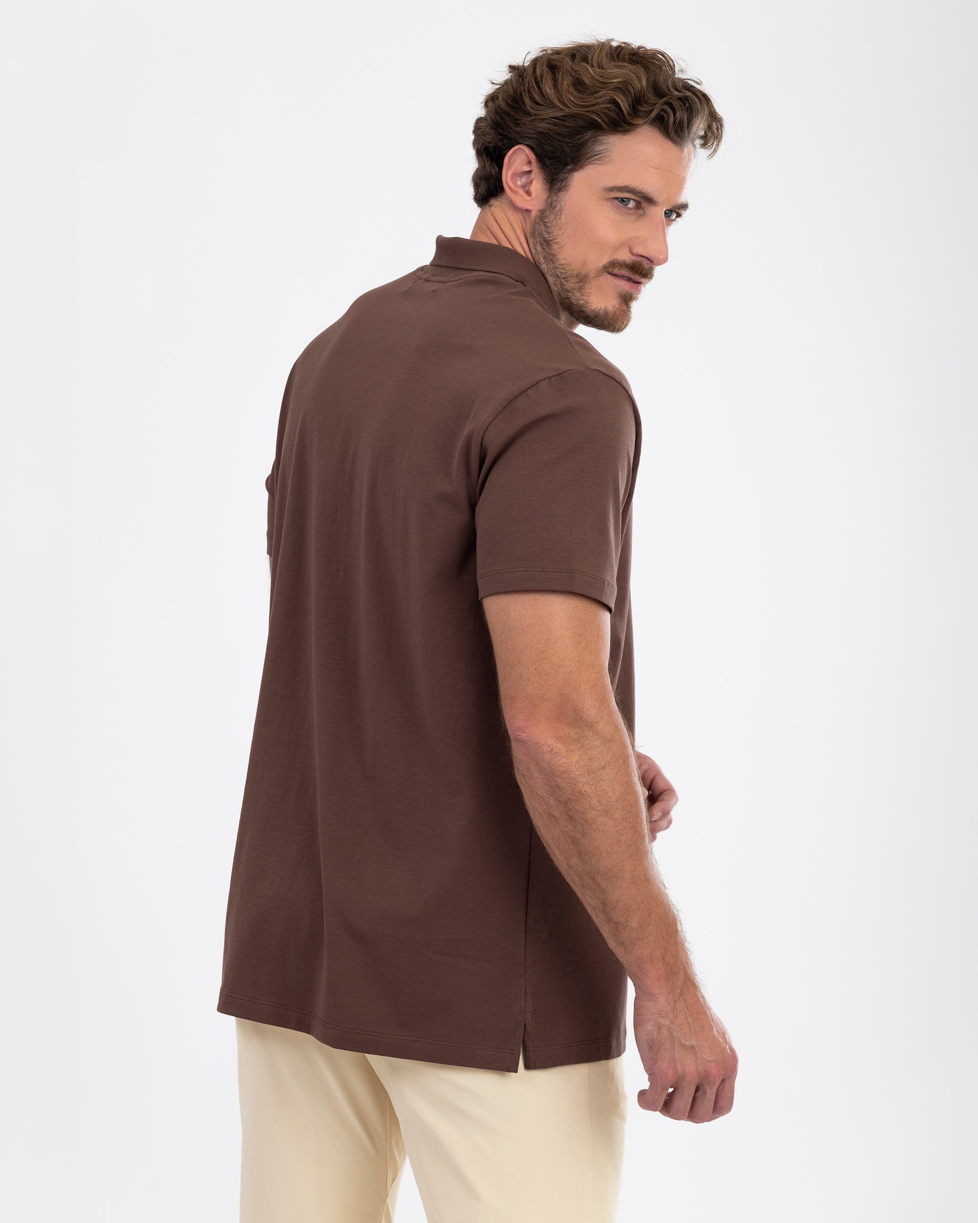 The IncaCloud® Polo - Midnight Cocoa