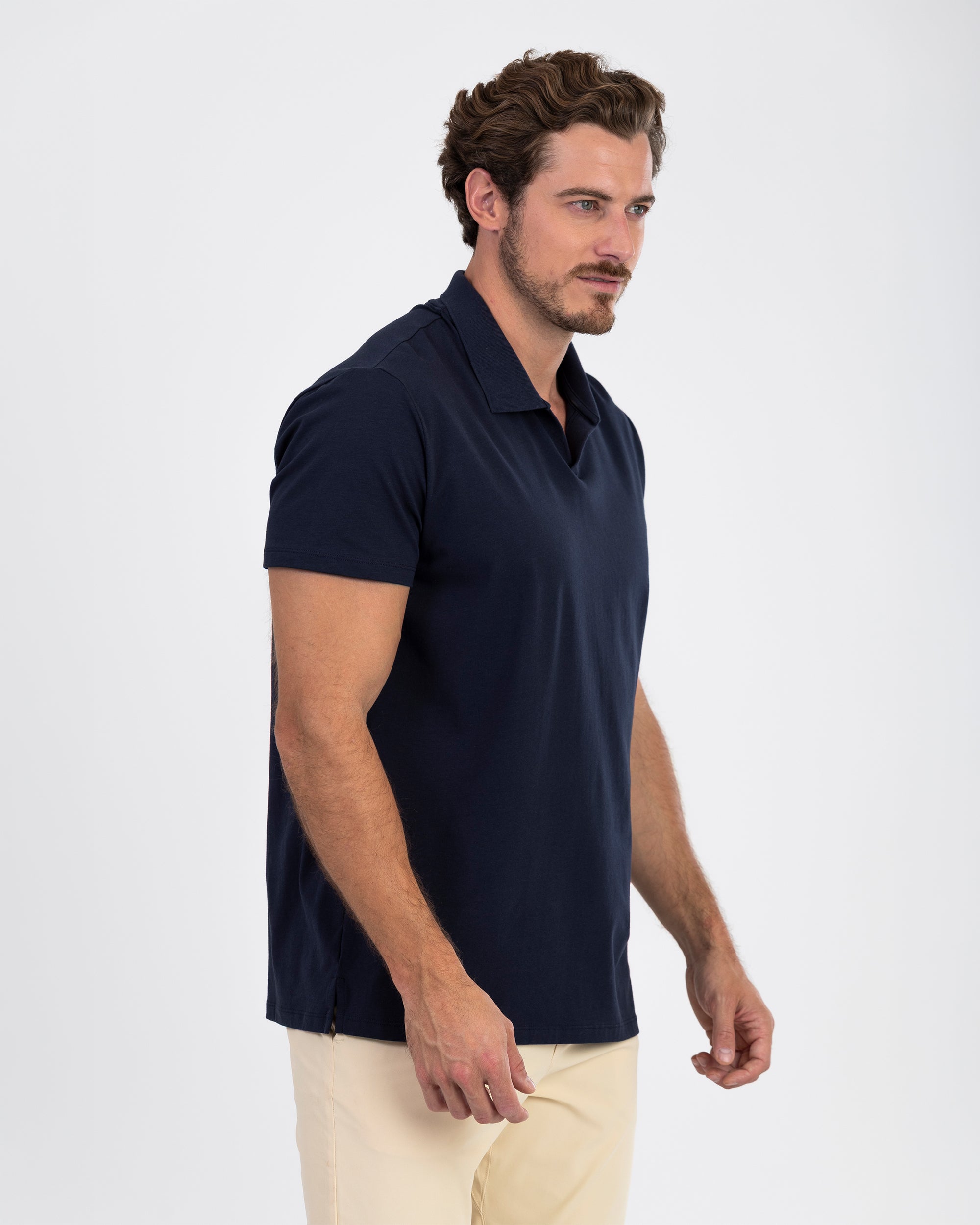 The IncaCloud® Polo - Navy Blue