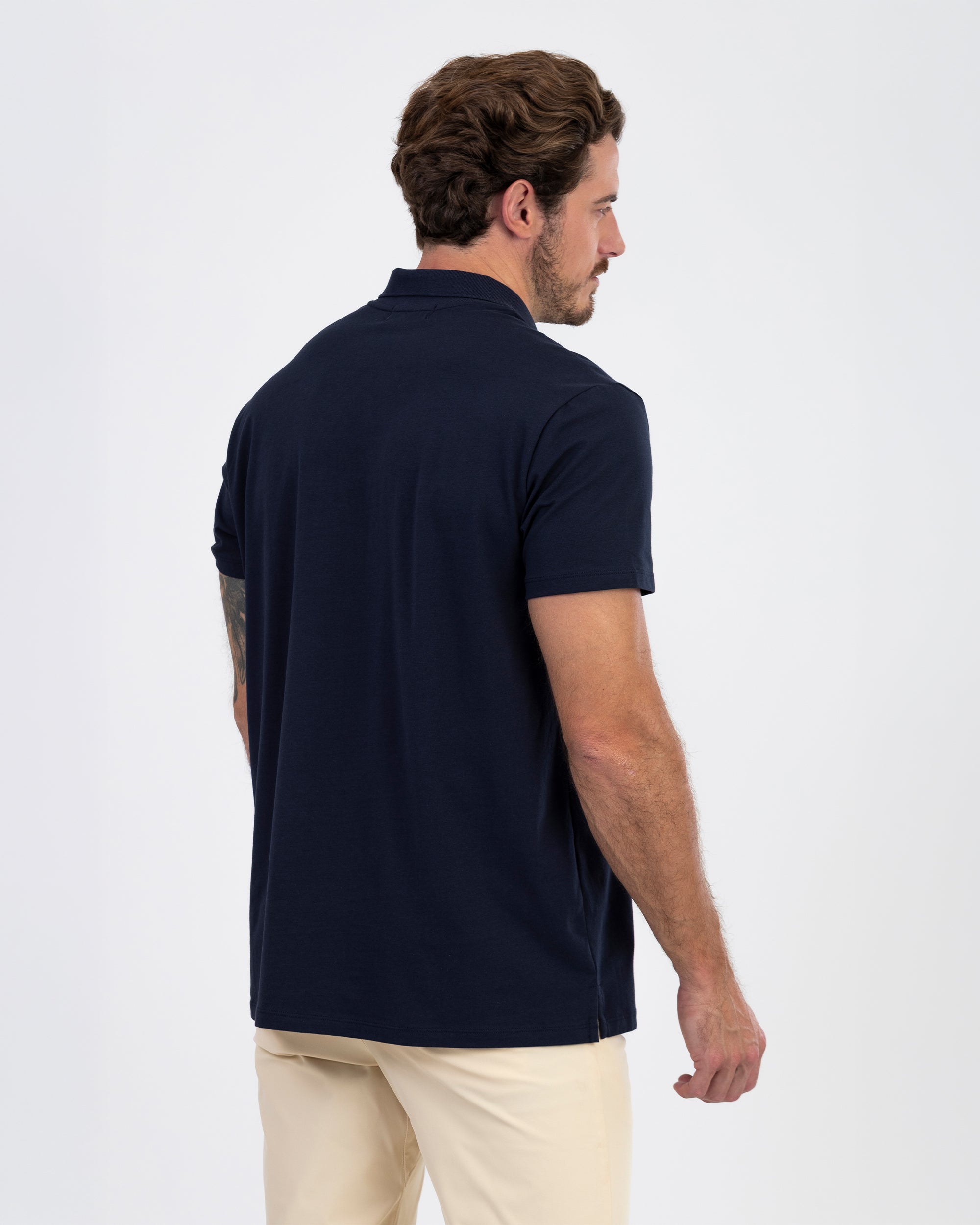 The IncaCloud® Polo - Navy Blue