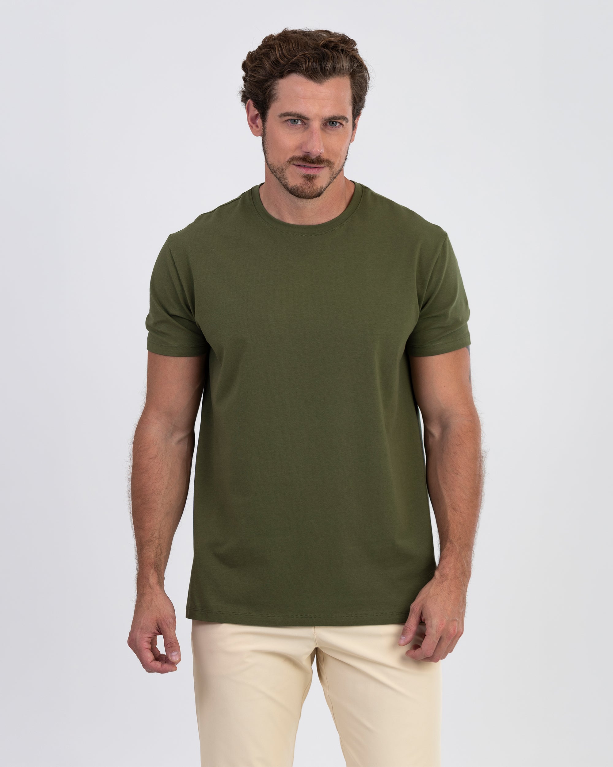 The IncaCloud® Tee - Olive Green