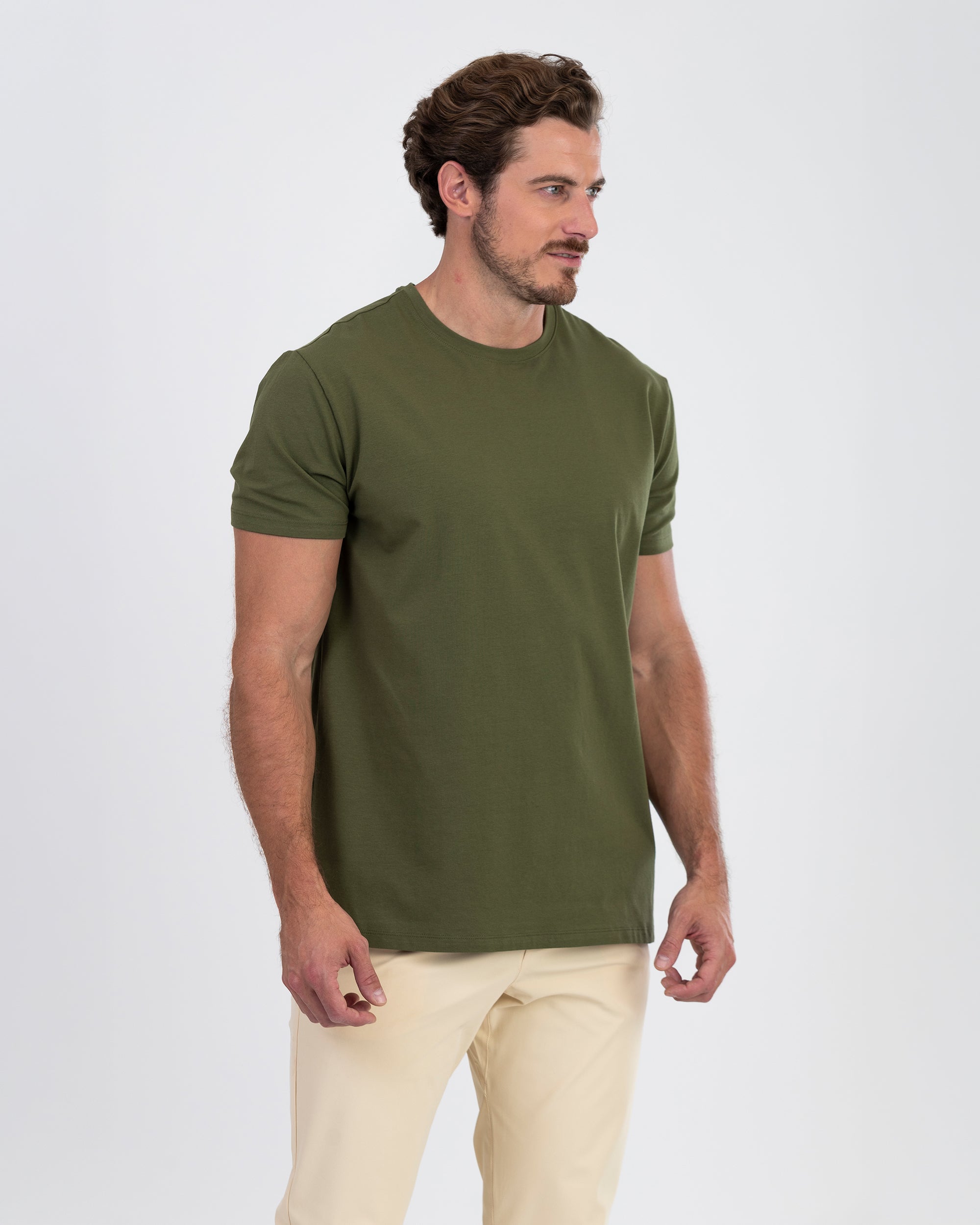 The IncaCloud® Tee - Olive Green