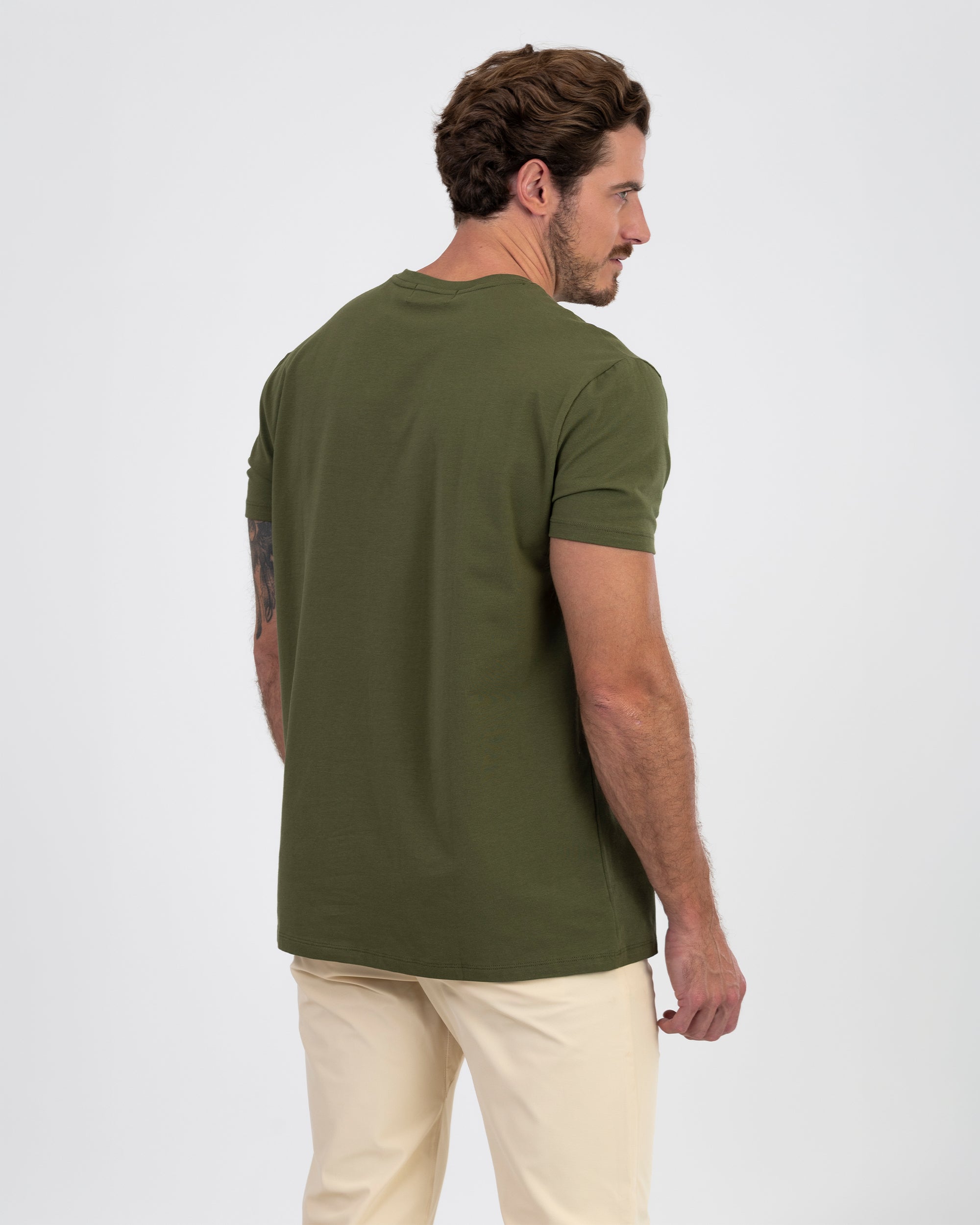 The IncaCloud® Tee - Olive Green