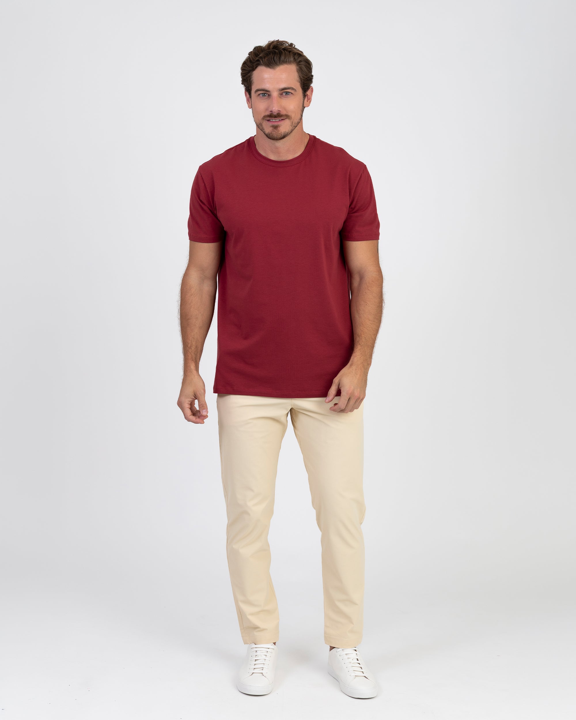 The IncaCloud® Tee - Rosewood Red
