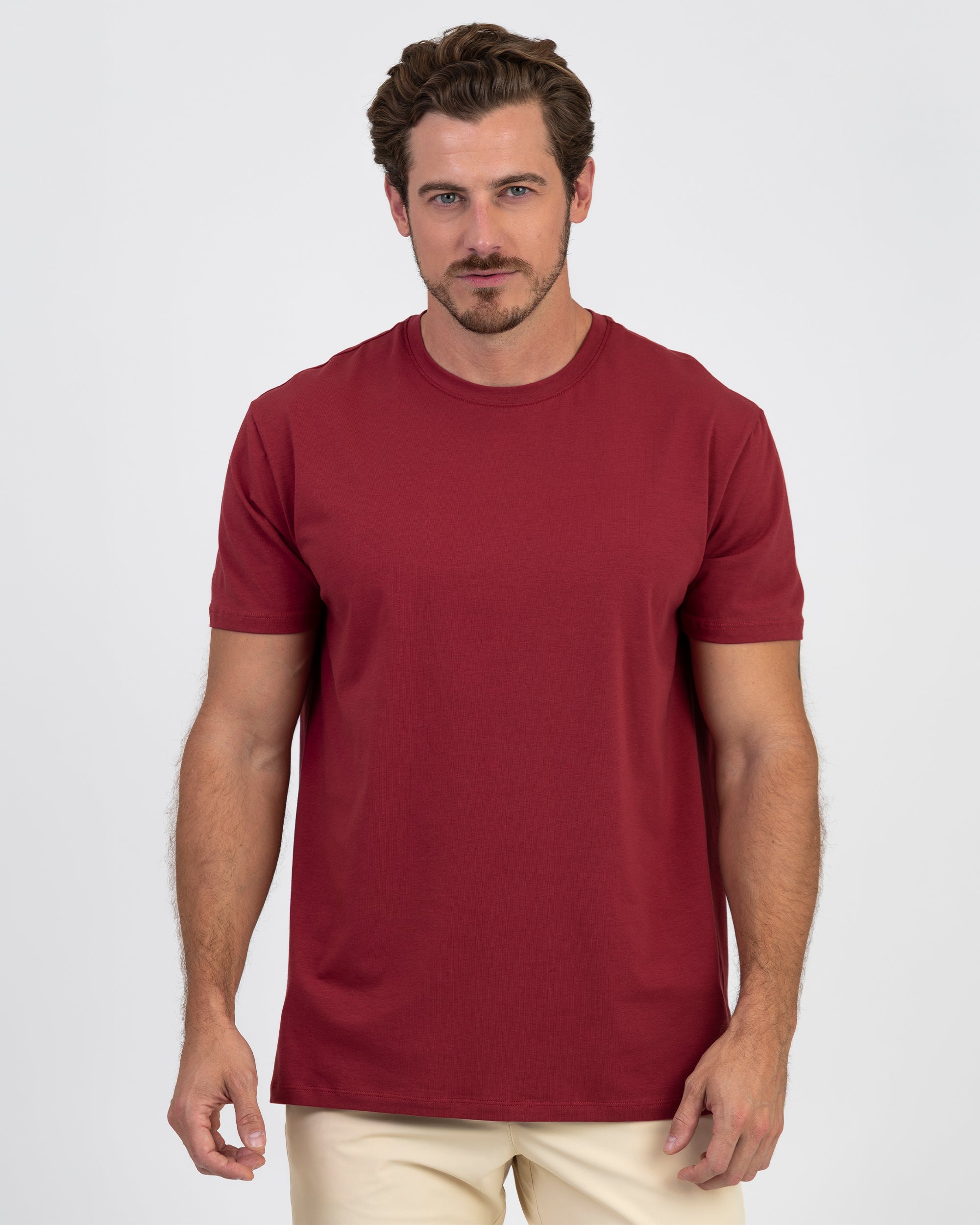 The IncaCloud® Tee - Rosewood Red