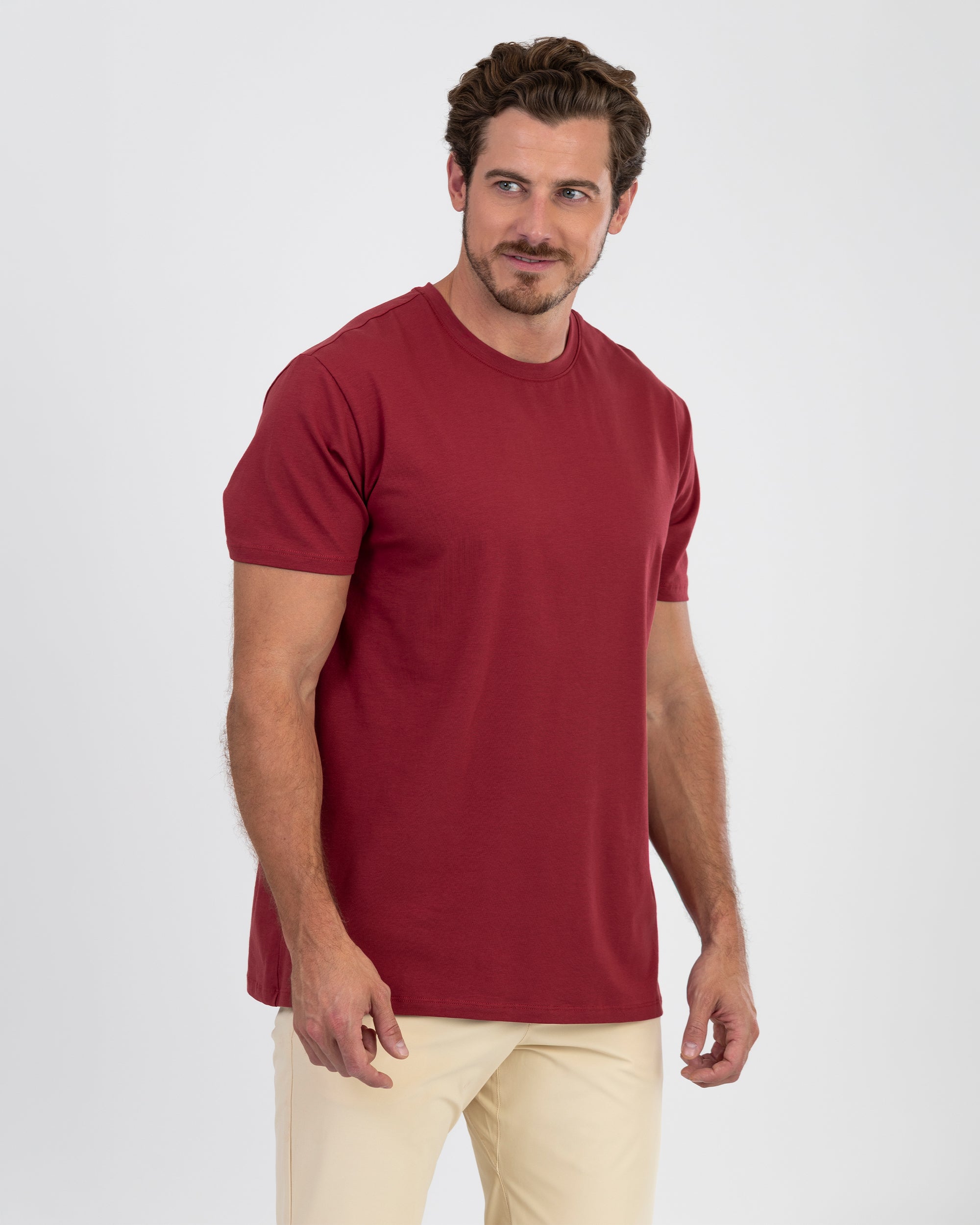 The IncaCloud® Tee - Rosewood Red