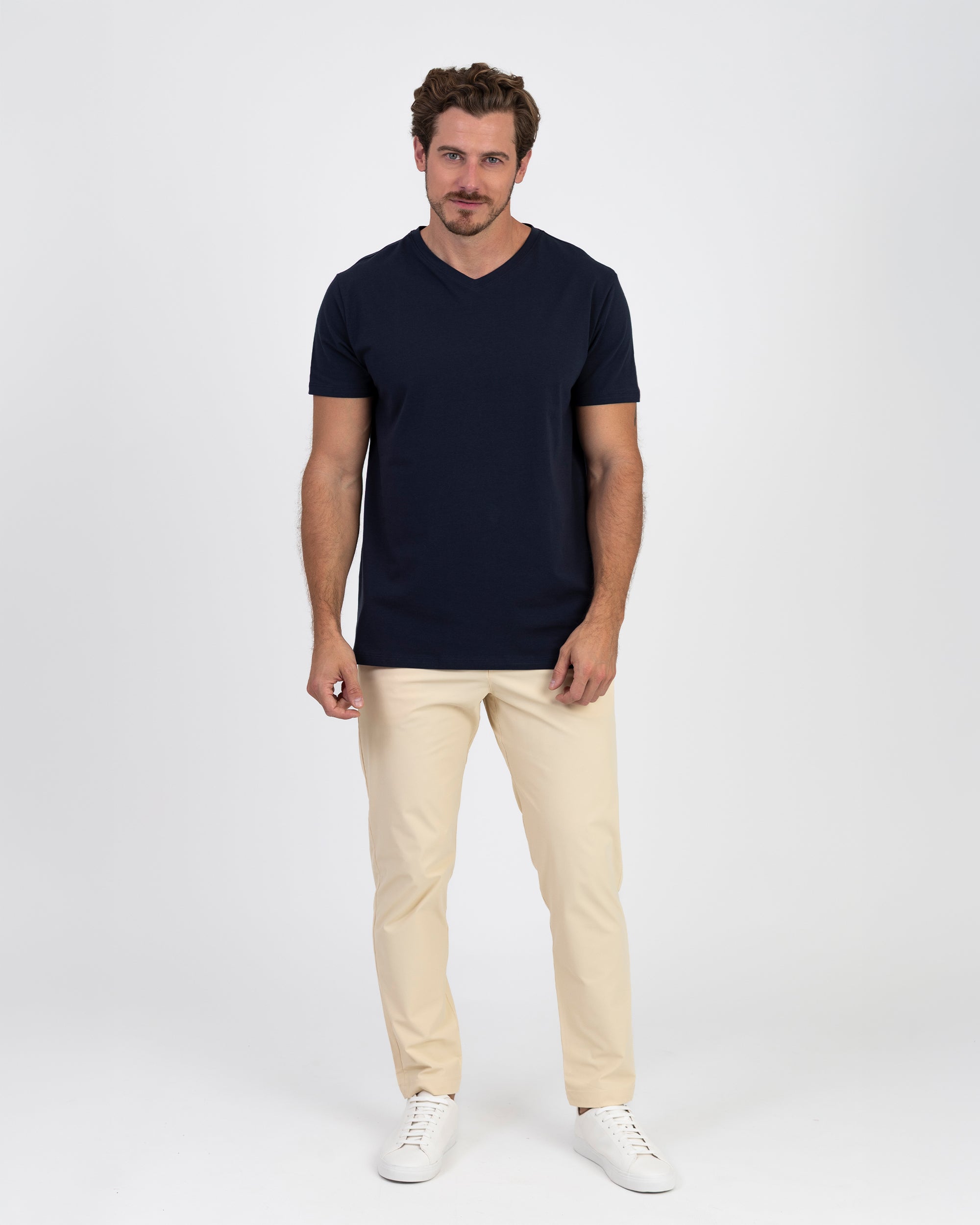 IncaCloud® V-Neck  - Navy Blue