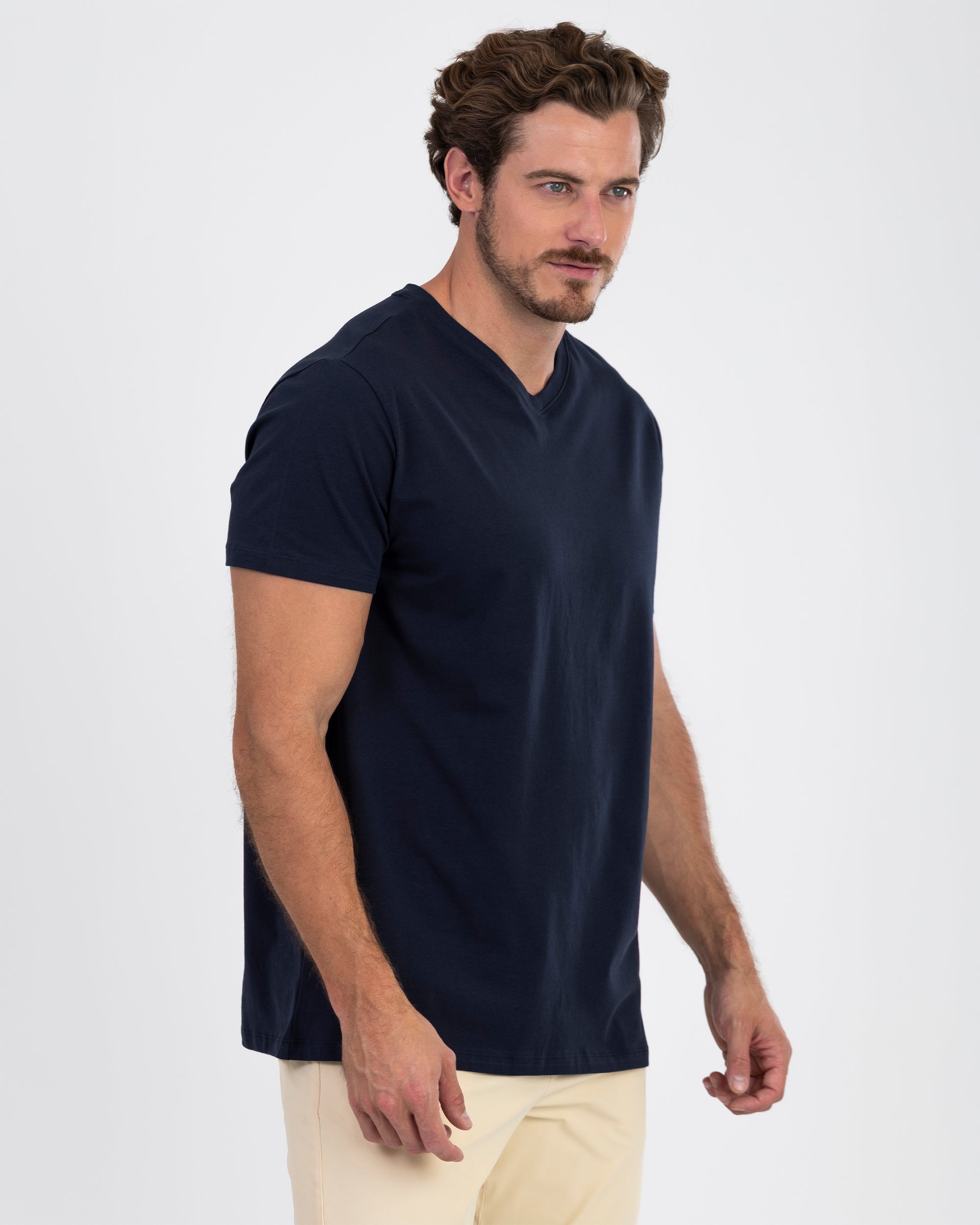 IncaCloud® V-Neck  - Navy Blue