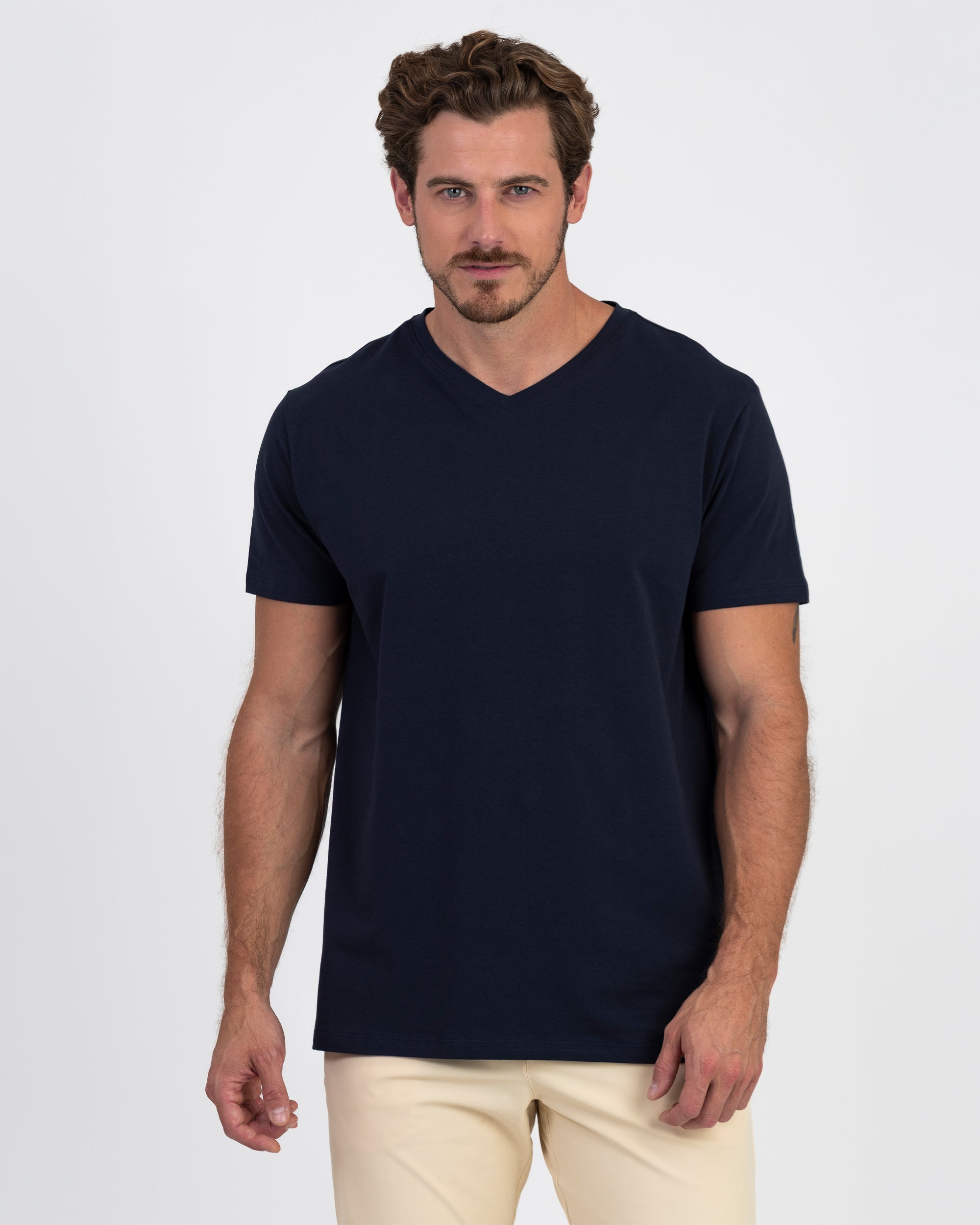 IncaCloud® V-Neck  - Navy Blue