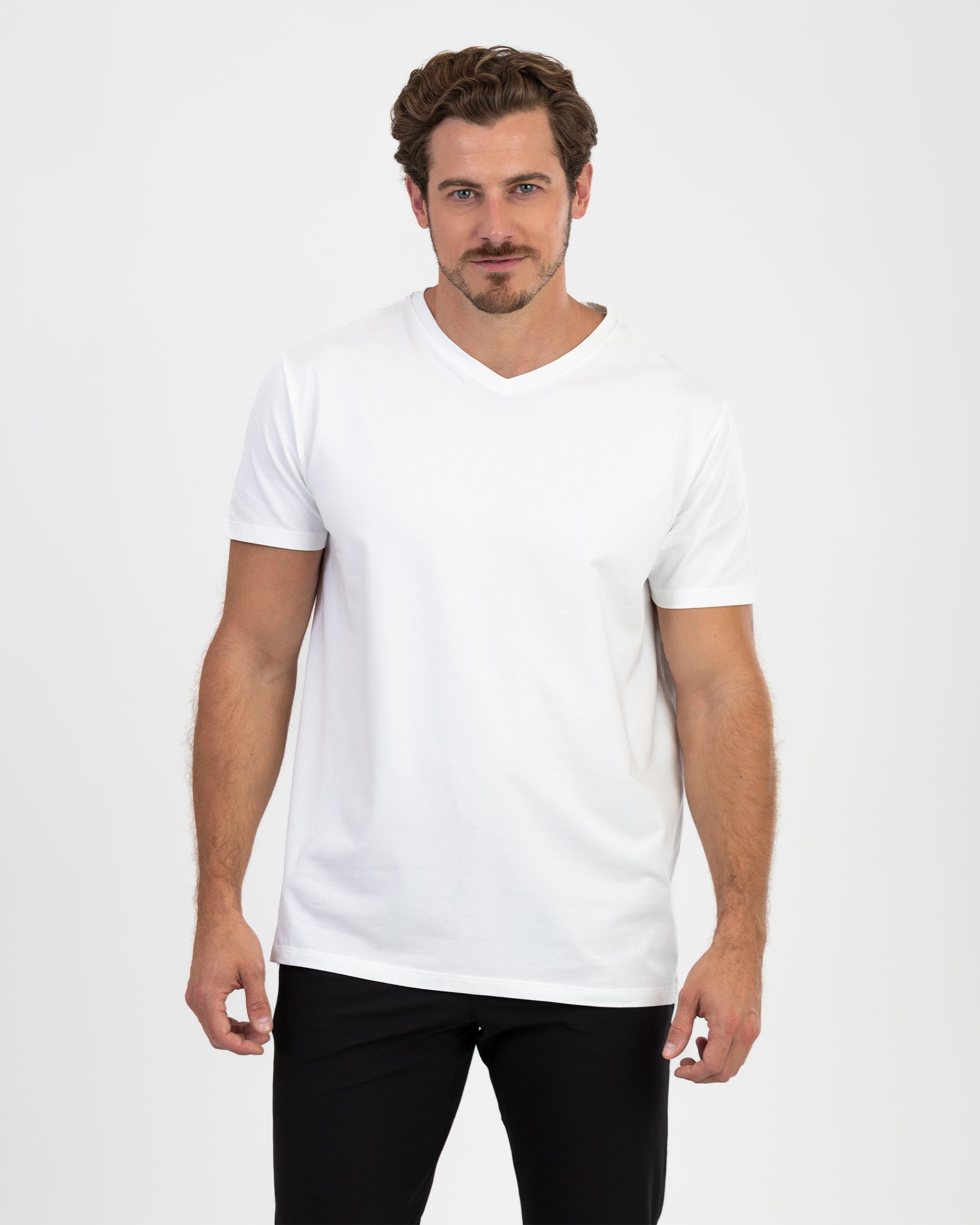 IncaCloud® V-Neck  - White