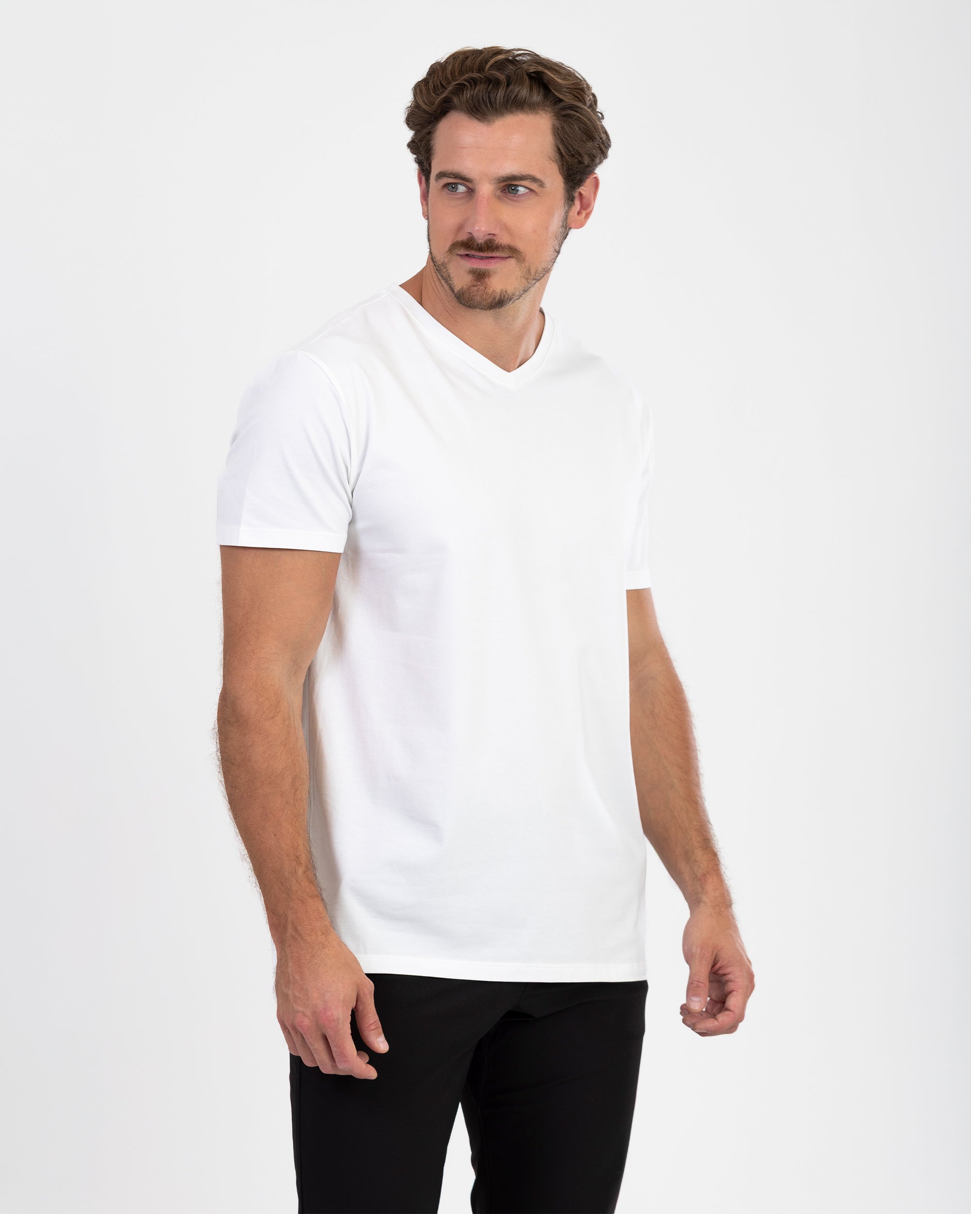 IncaCloud® V-Neck  - White