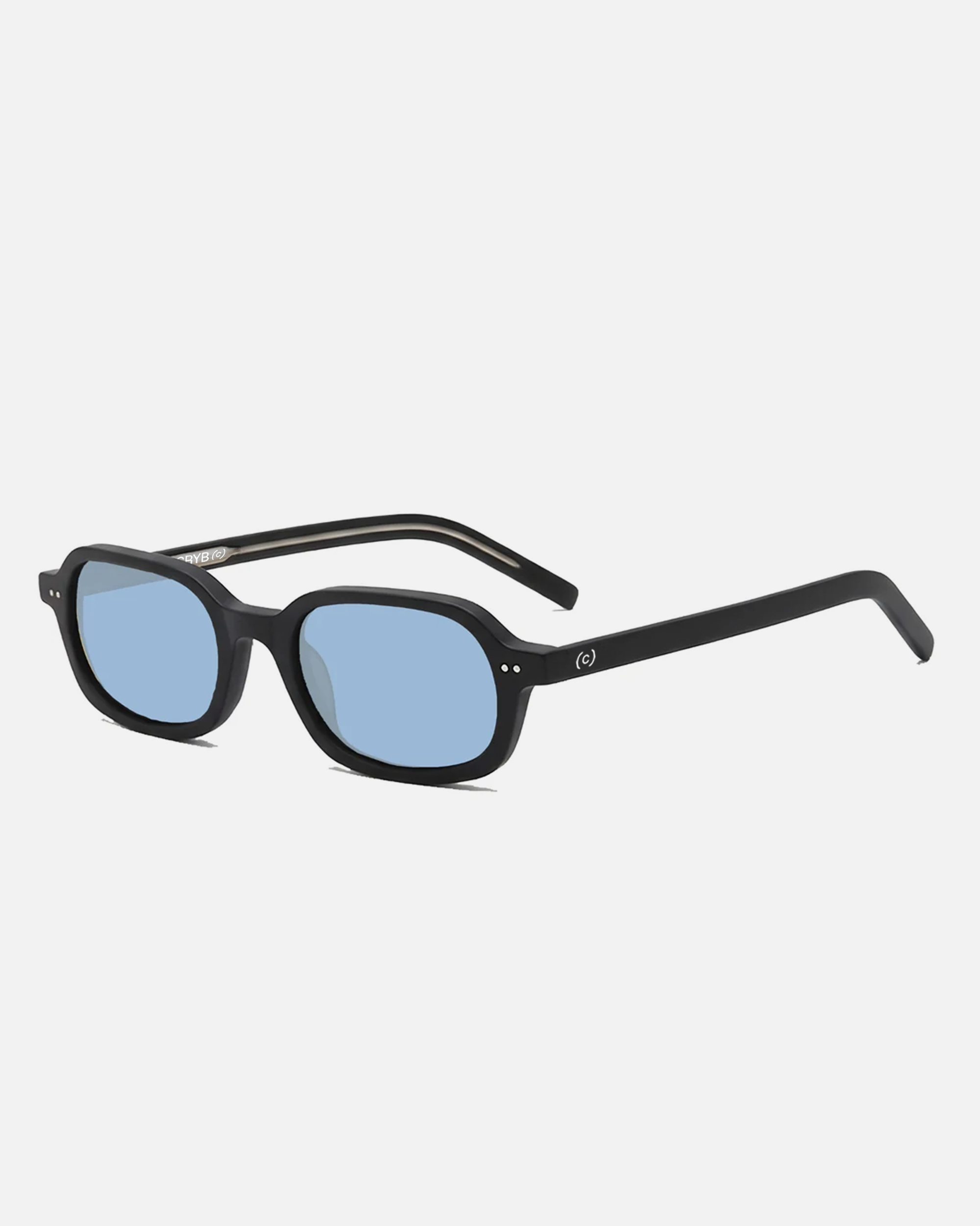 Menton - Matte Black / Ocean Blue
