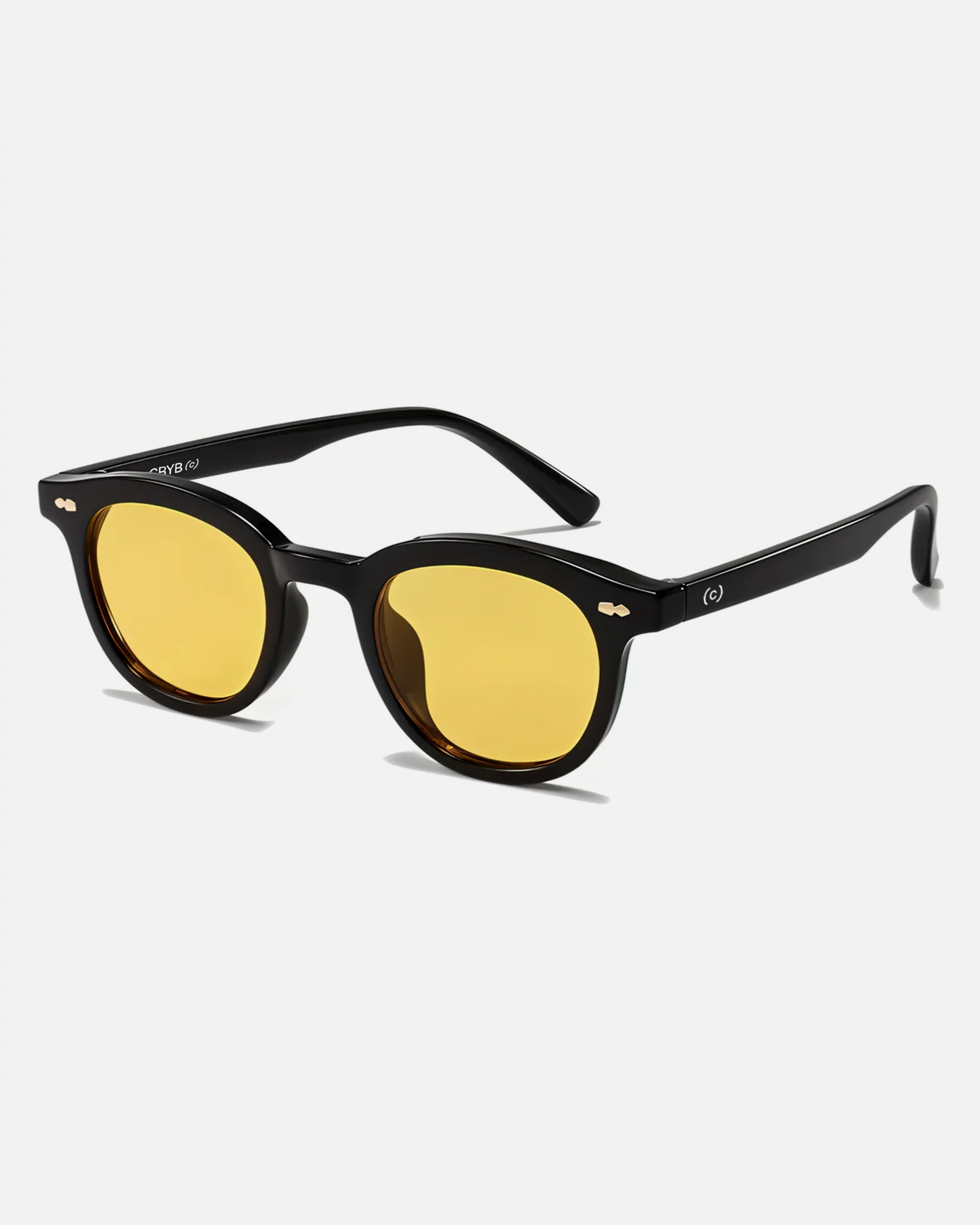 Positano - Black / Amber Yellow