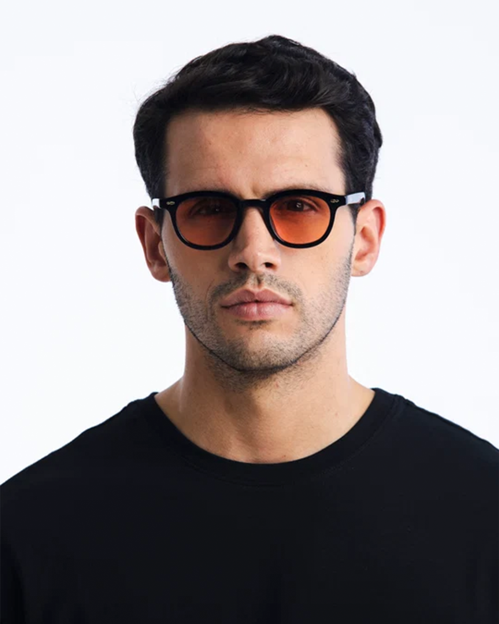 Positano - Black / Blush Red