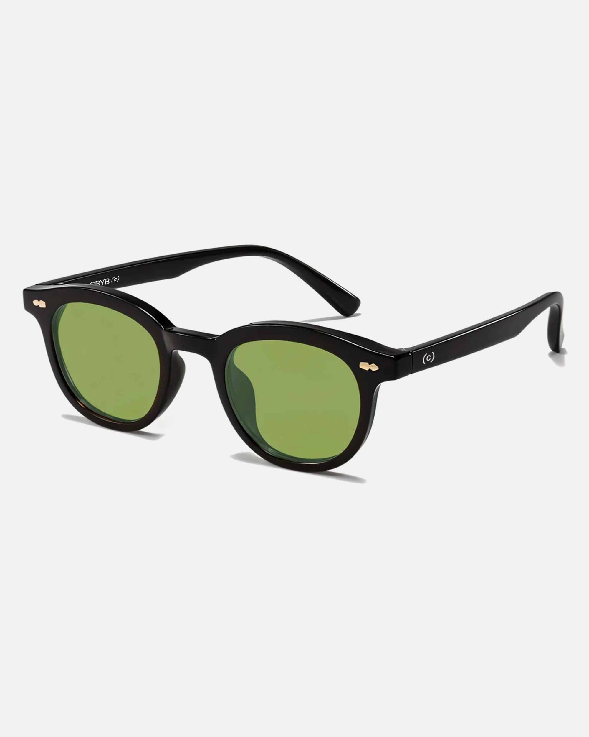 Positano - Black / Emerald Green