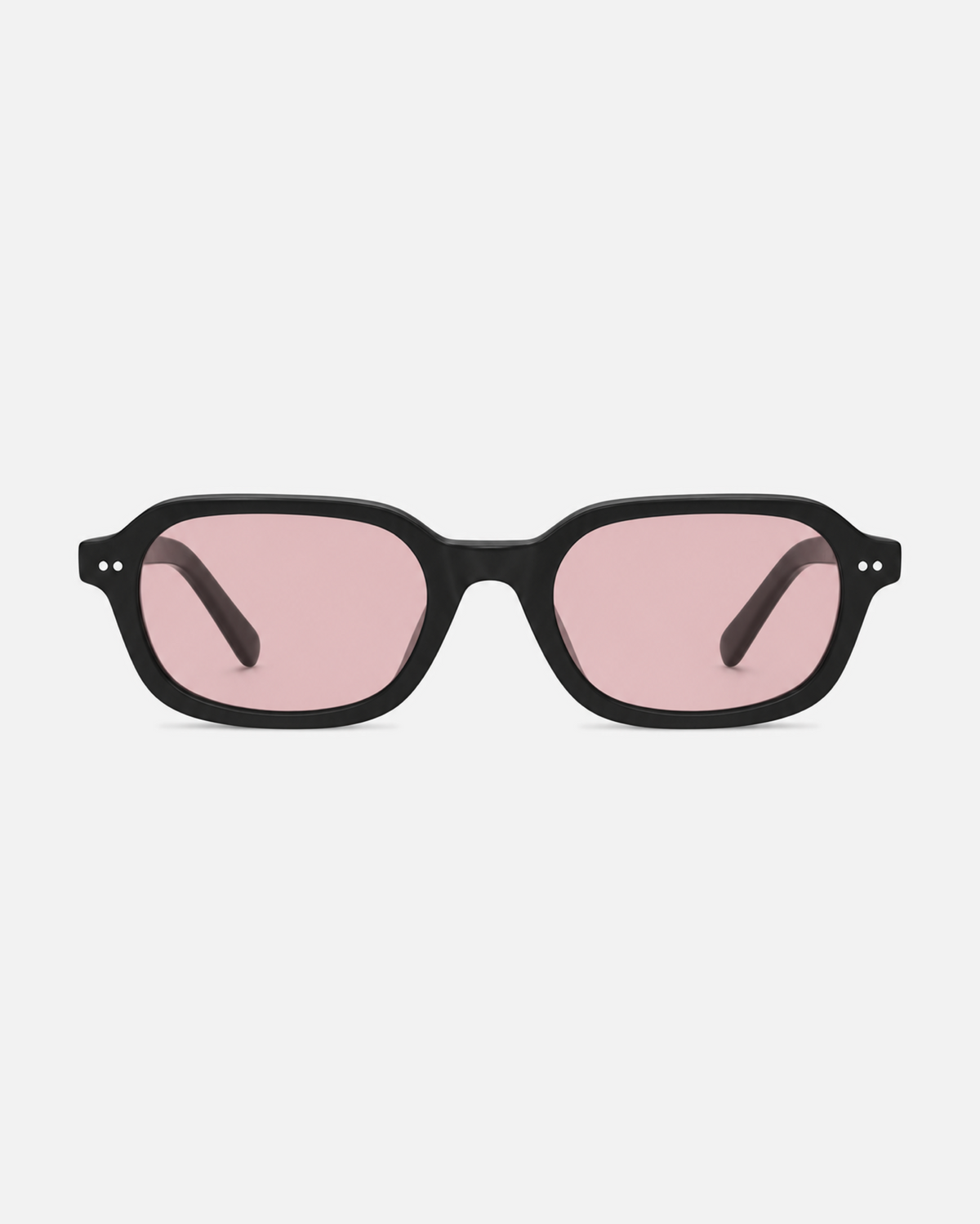 Menton - Matte Black / Blush Red — vista frontal